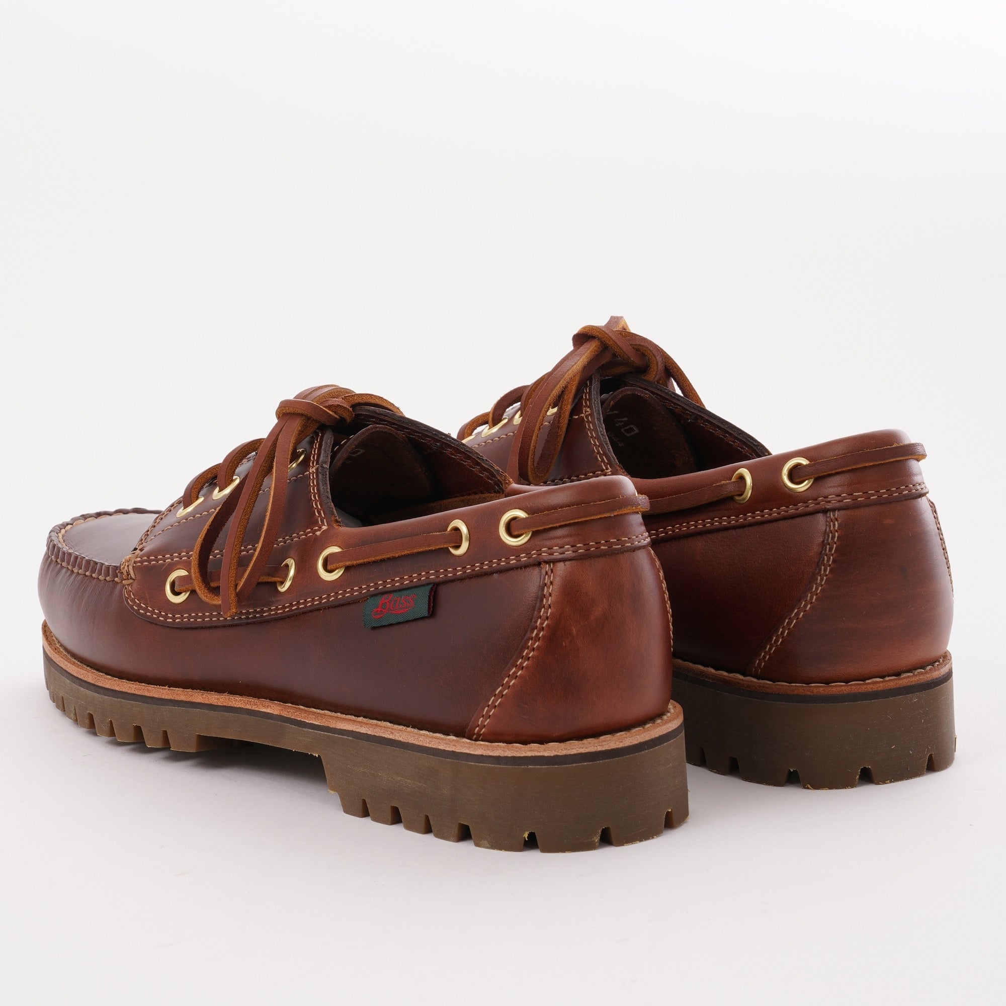 G.H. Bass Weejun Ranger Moc II Lo Shoes - Dark Brown Leather