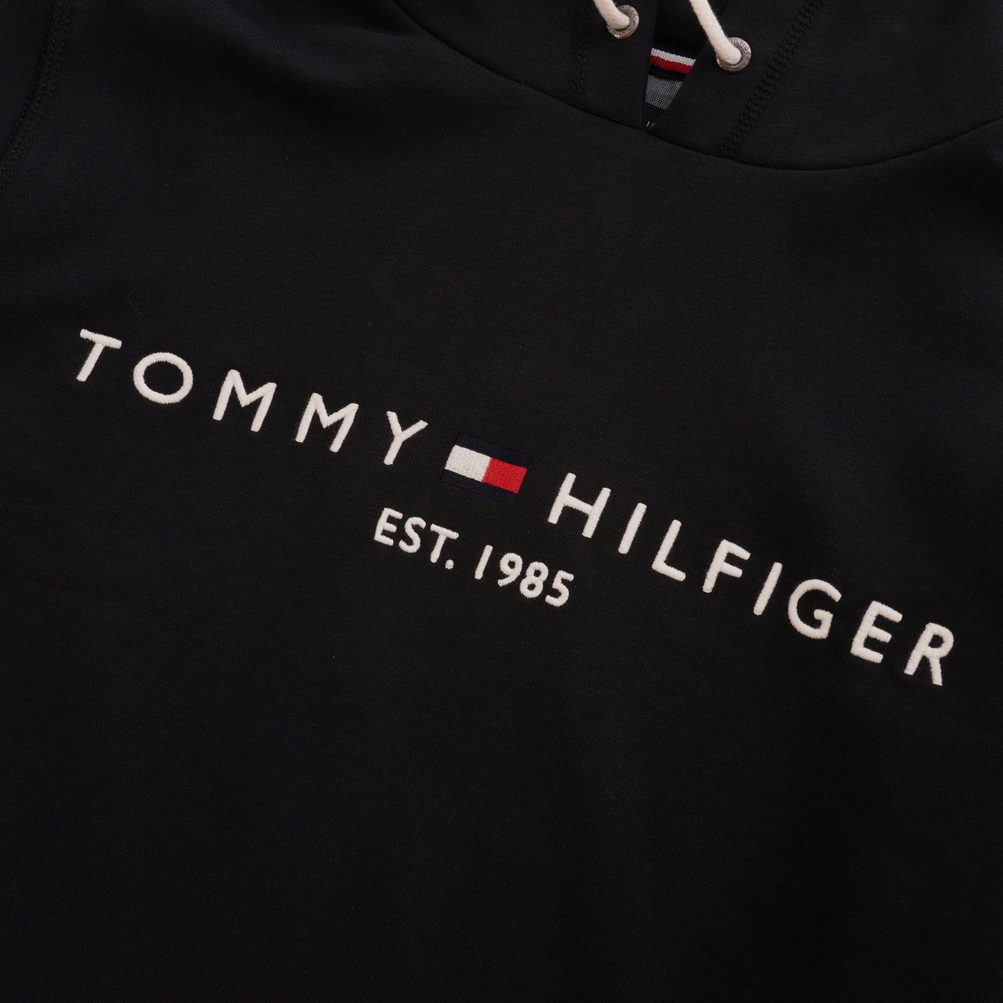 Tommy Hilfiger Tommy Logo Hoodie - Black
