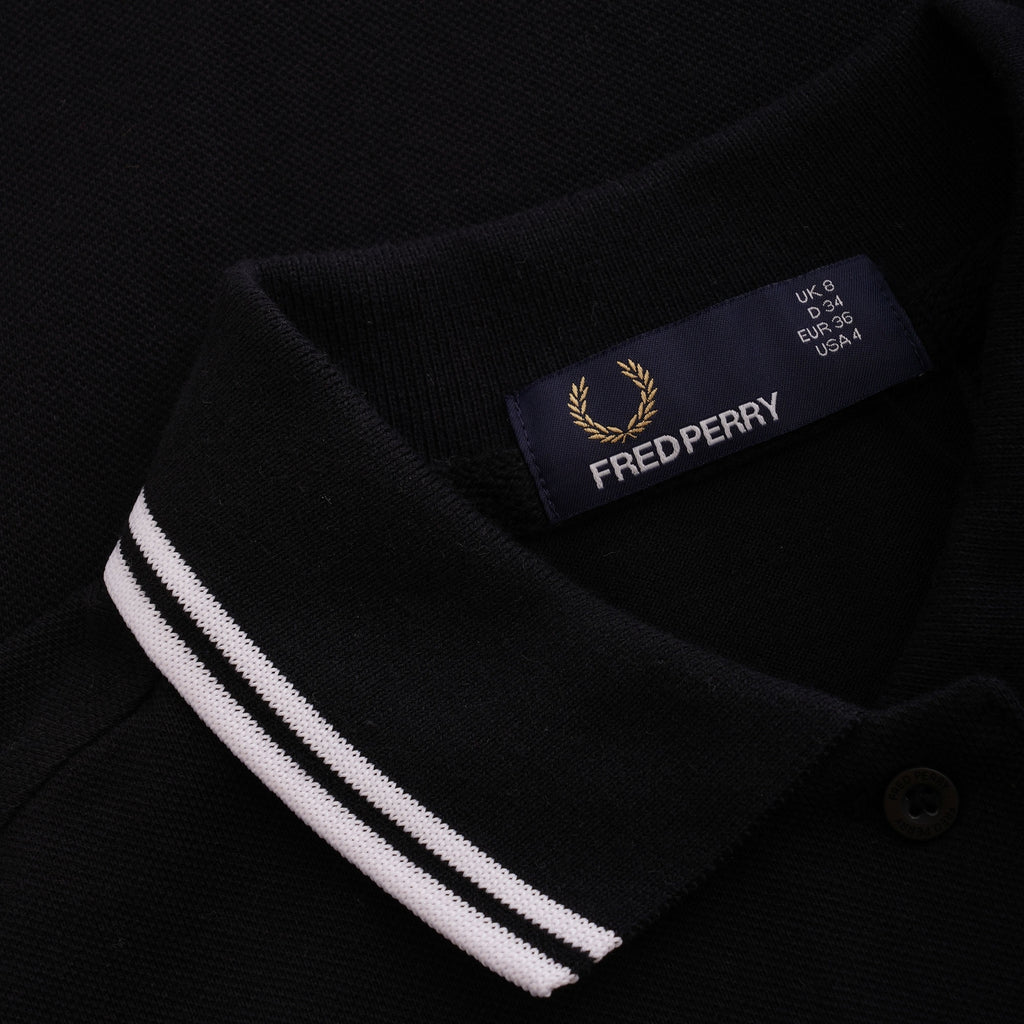 Fred Perry Womens Twin Tipped Dress - Black