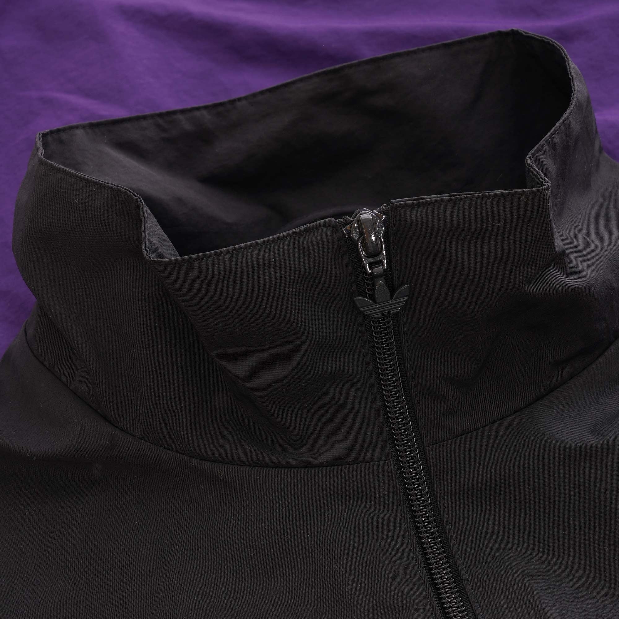 Adidas Originals Retro Cut & Sew Stripe Track Top - Black