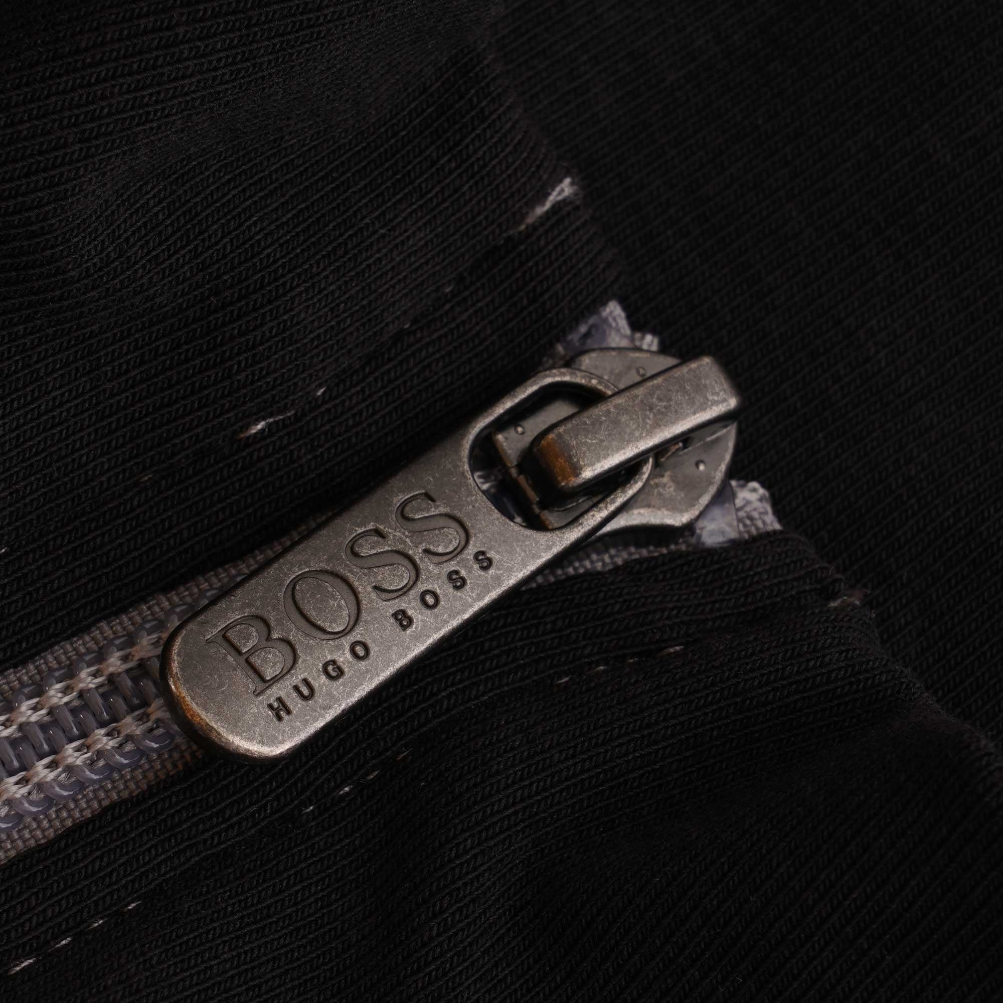 Boss Funnel Neck Jacket - Medium Grey
