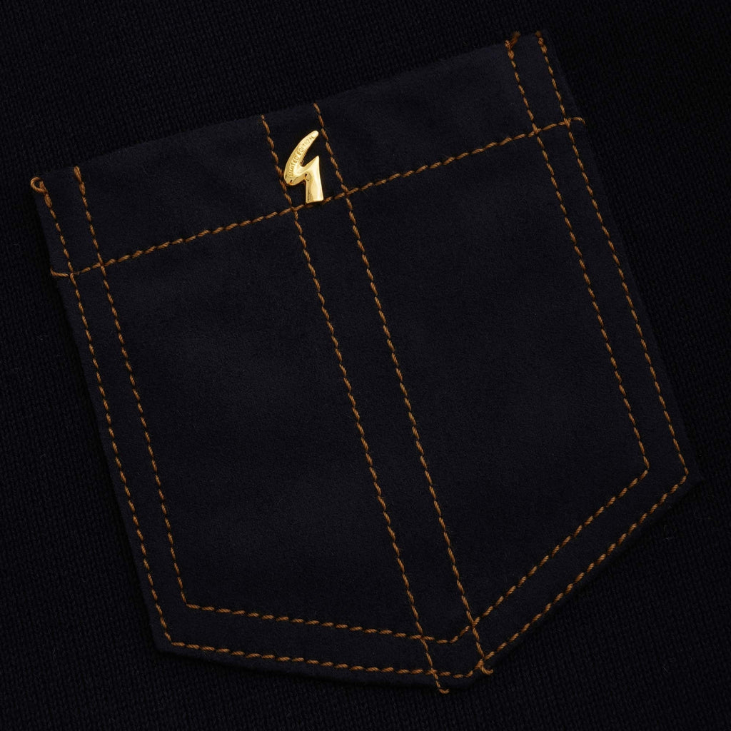 Gabicci Vintage Limited Edition Hatchet Polo Shirt - Navy