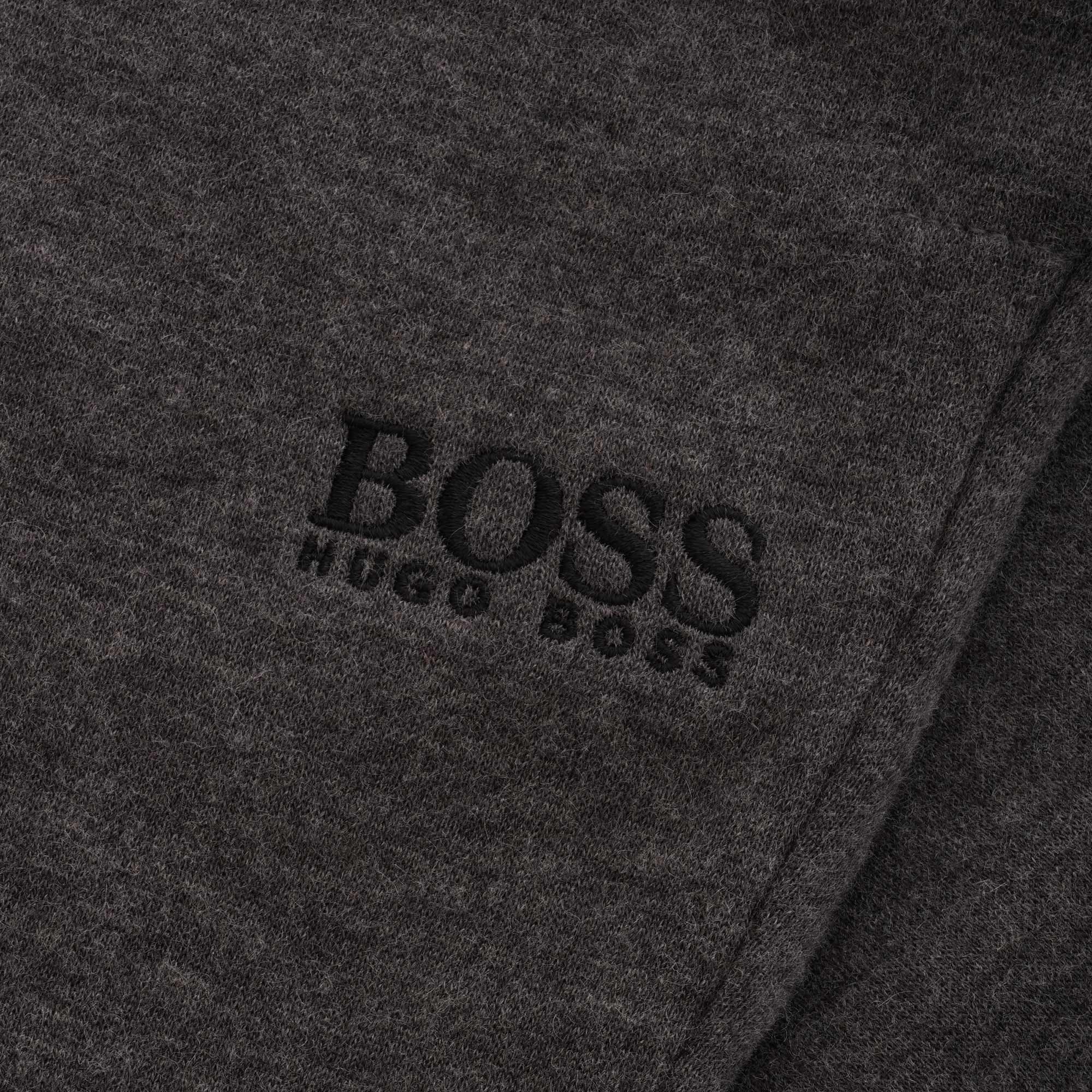 Boss Cashmere Track Pants - Medium Grey