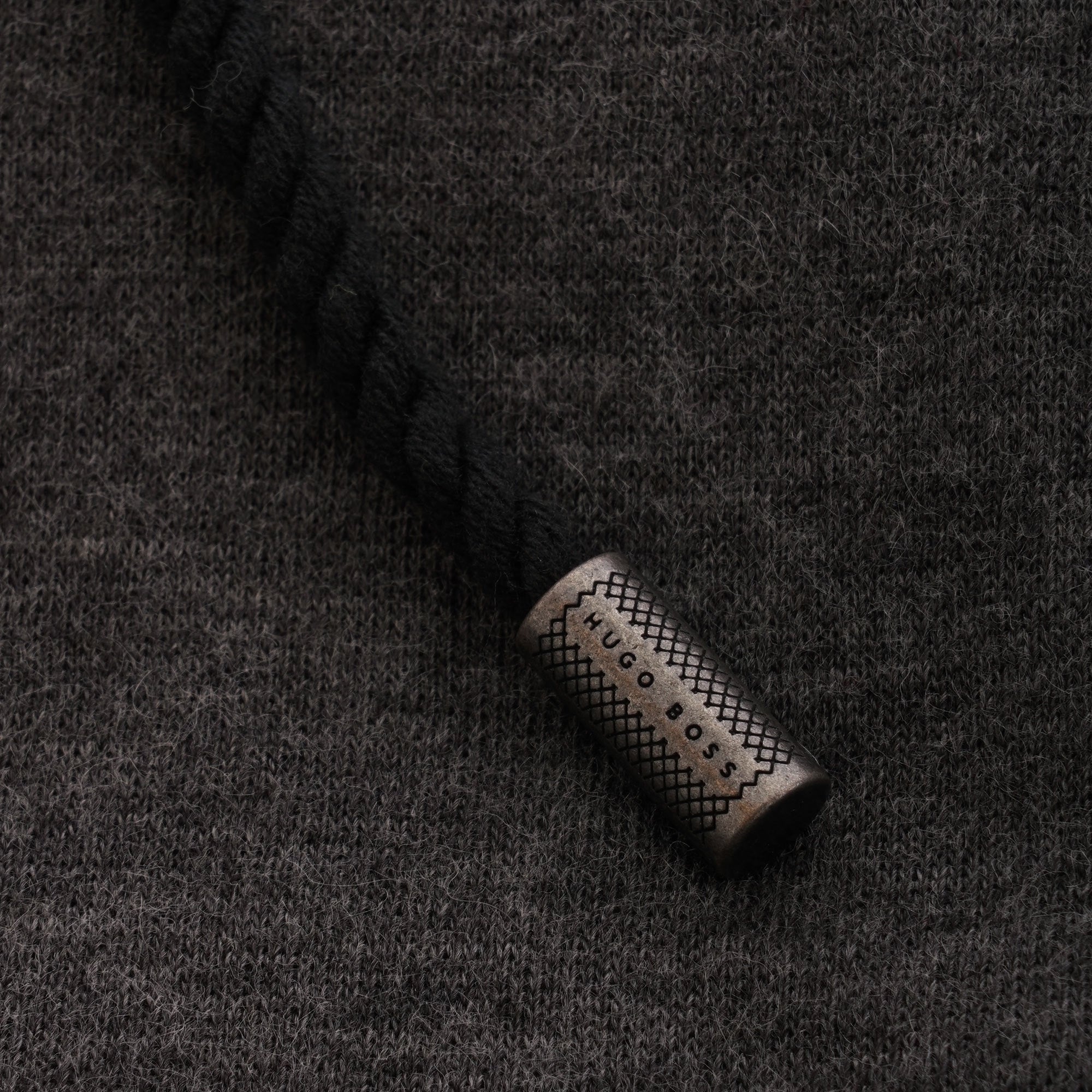 Boss Cashmere Track Pants - Medium Grey