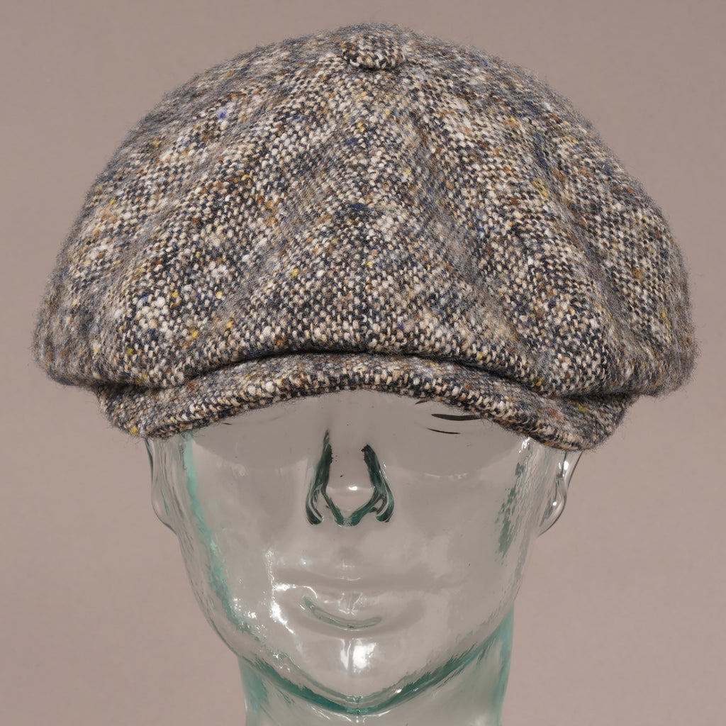 Stetson Hats Hatteras Tweed Wool Newsboy Cap - Beige