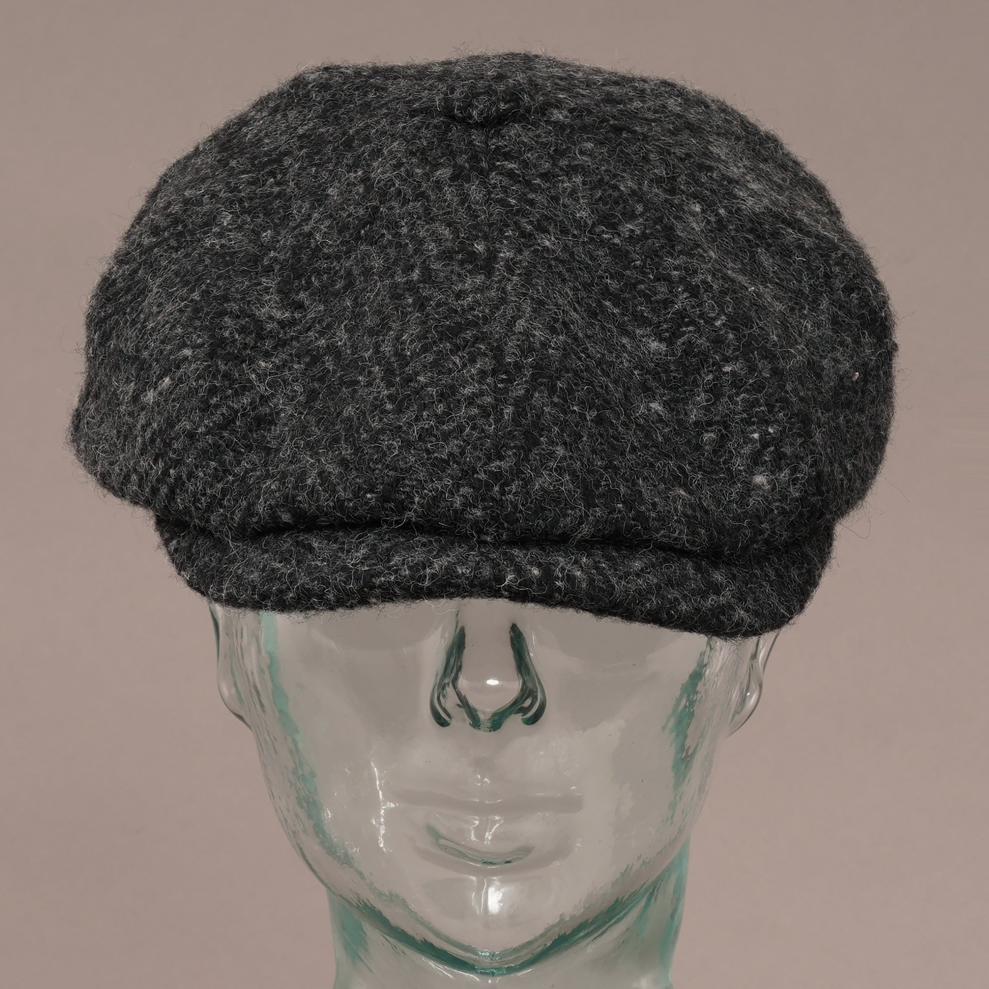 Stetson Hats Wool Hatteras Cap - Black