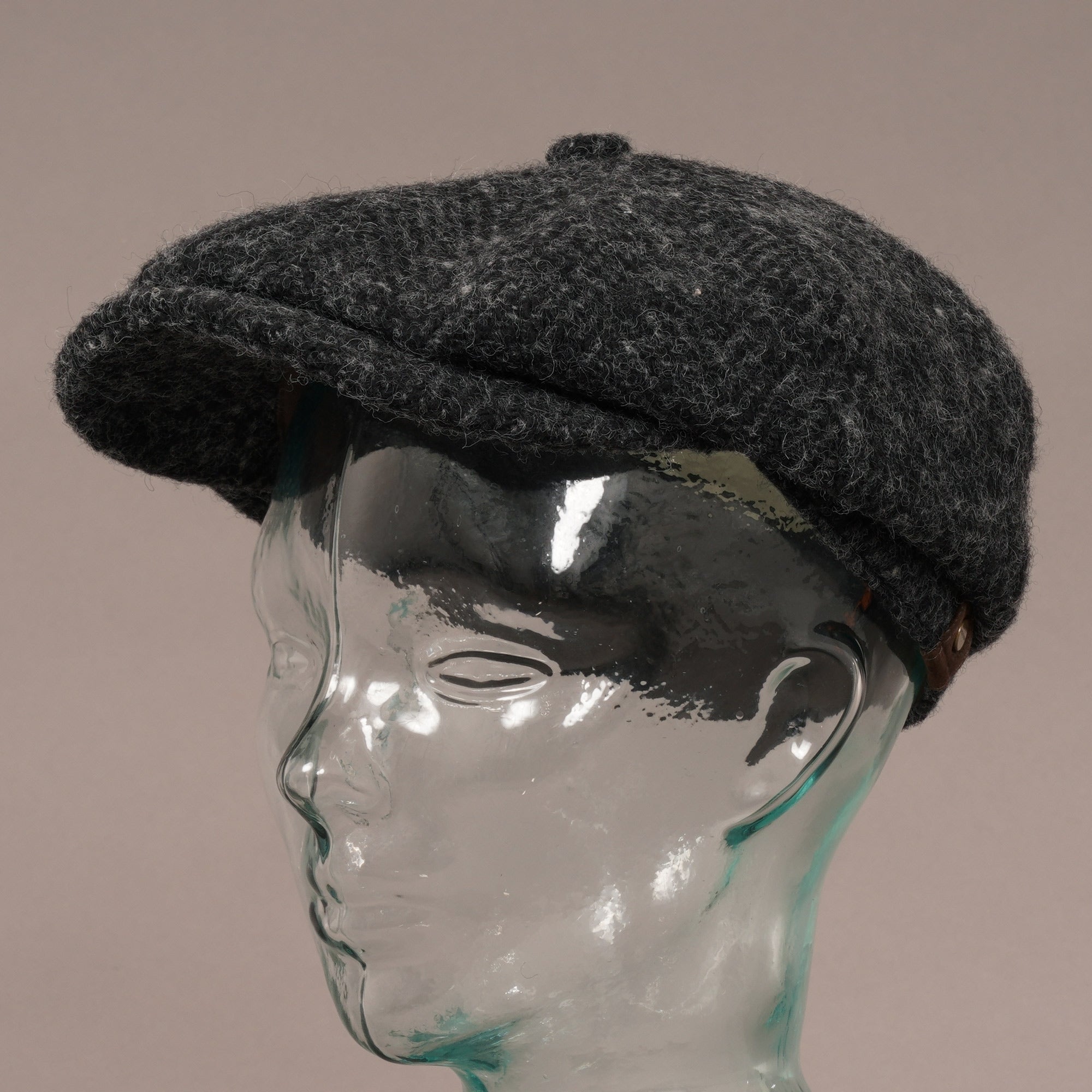 Stetson Hats Wool Hatteras Cap - Black