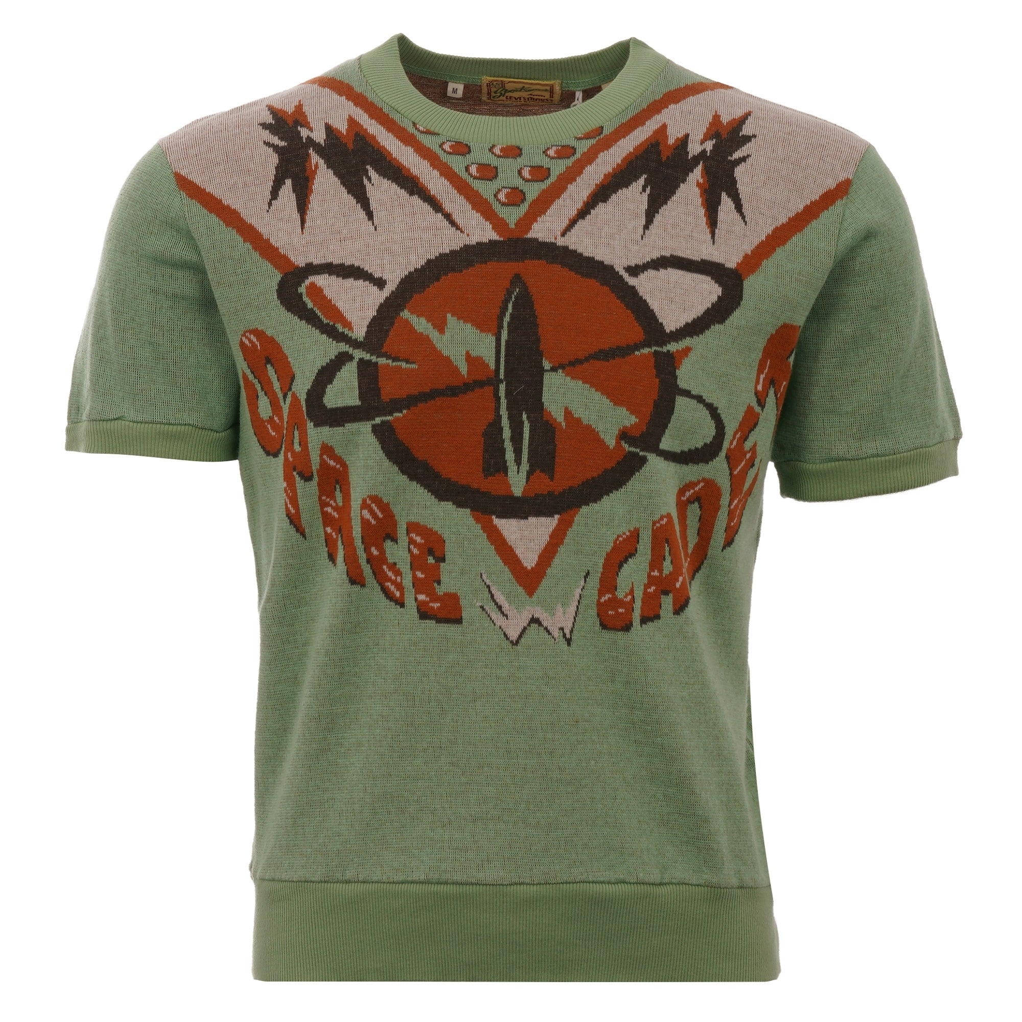 Space Cadet Knitted T-Shirt - Mint