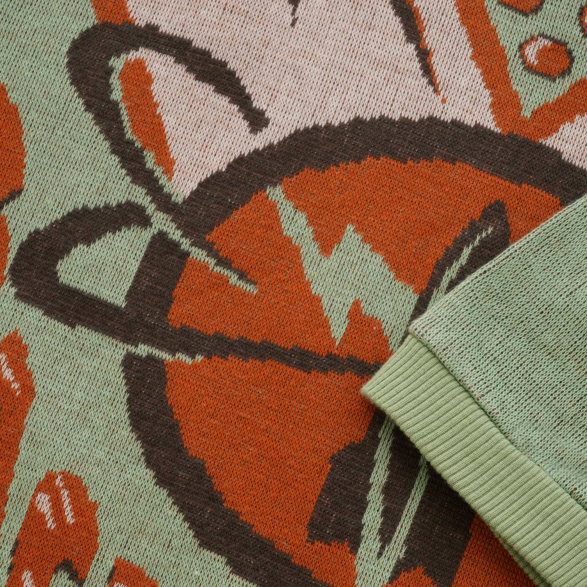 Space Cadet Knitted T-Shirt - Mint