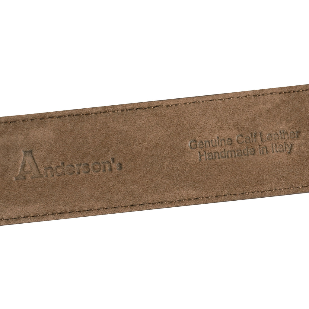 Anderson's Belts Suede Belt - Brown