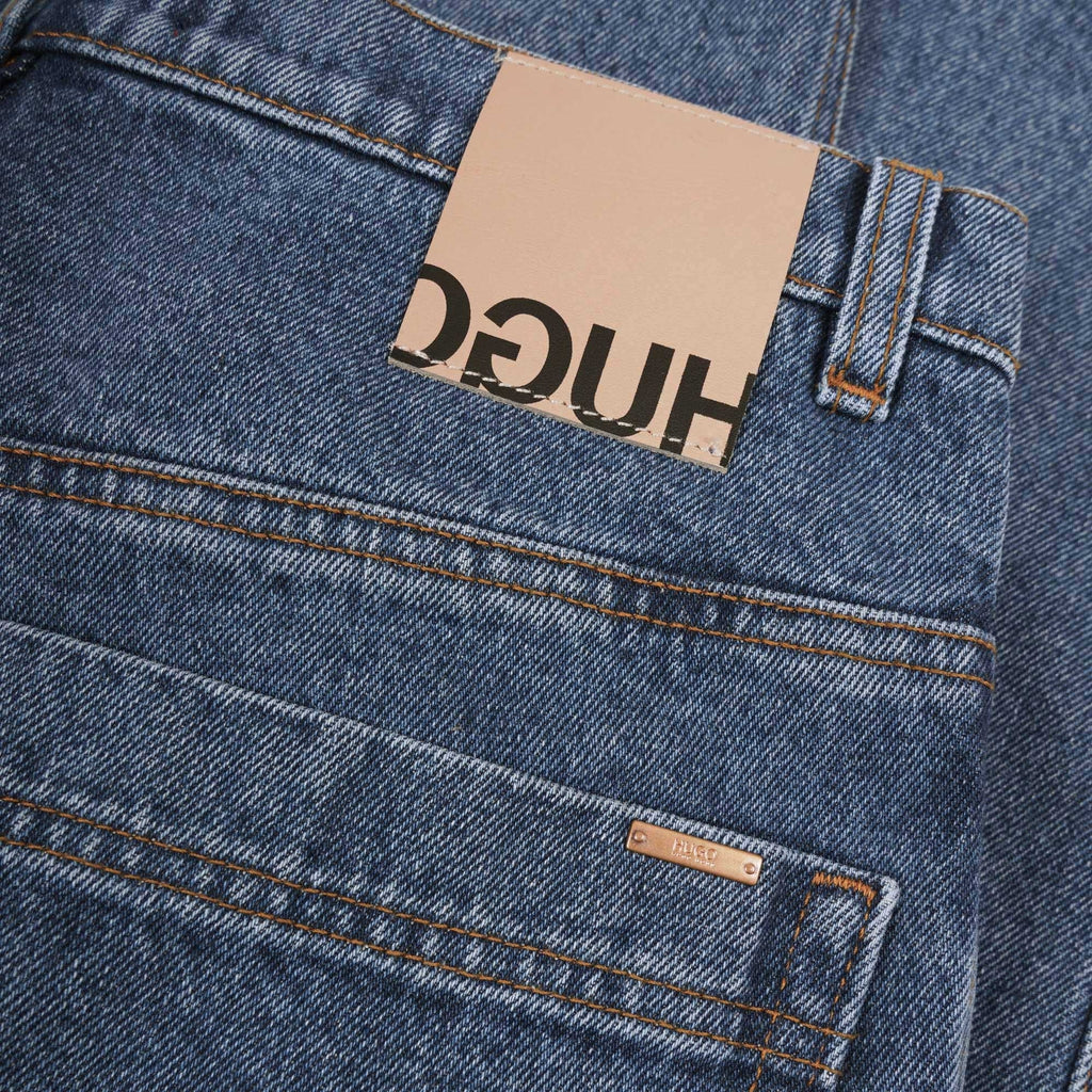 HUGO 843 Relaxed Fit Jeans - Blue