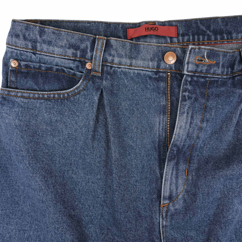 HUGO 843 Relaxed Fit Jeans - Blue