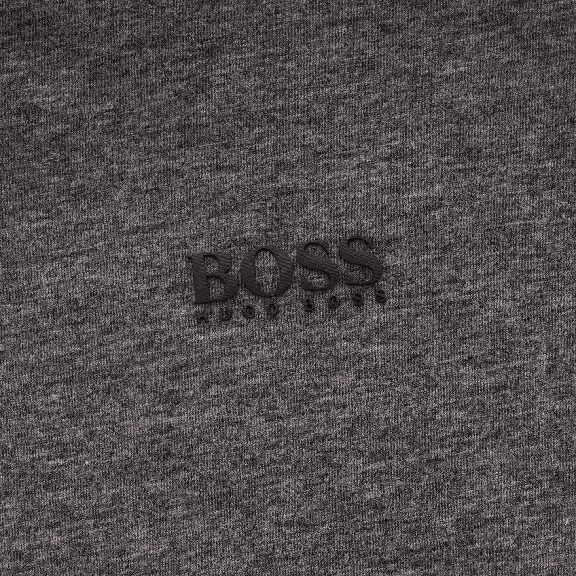 Boss Crew Neck Jersey T-Shirt - Medium Grey