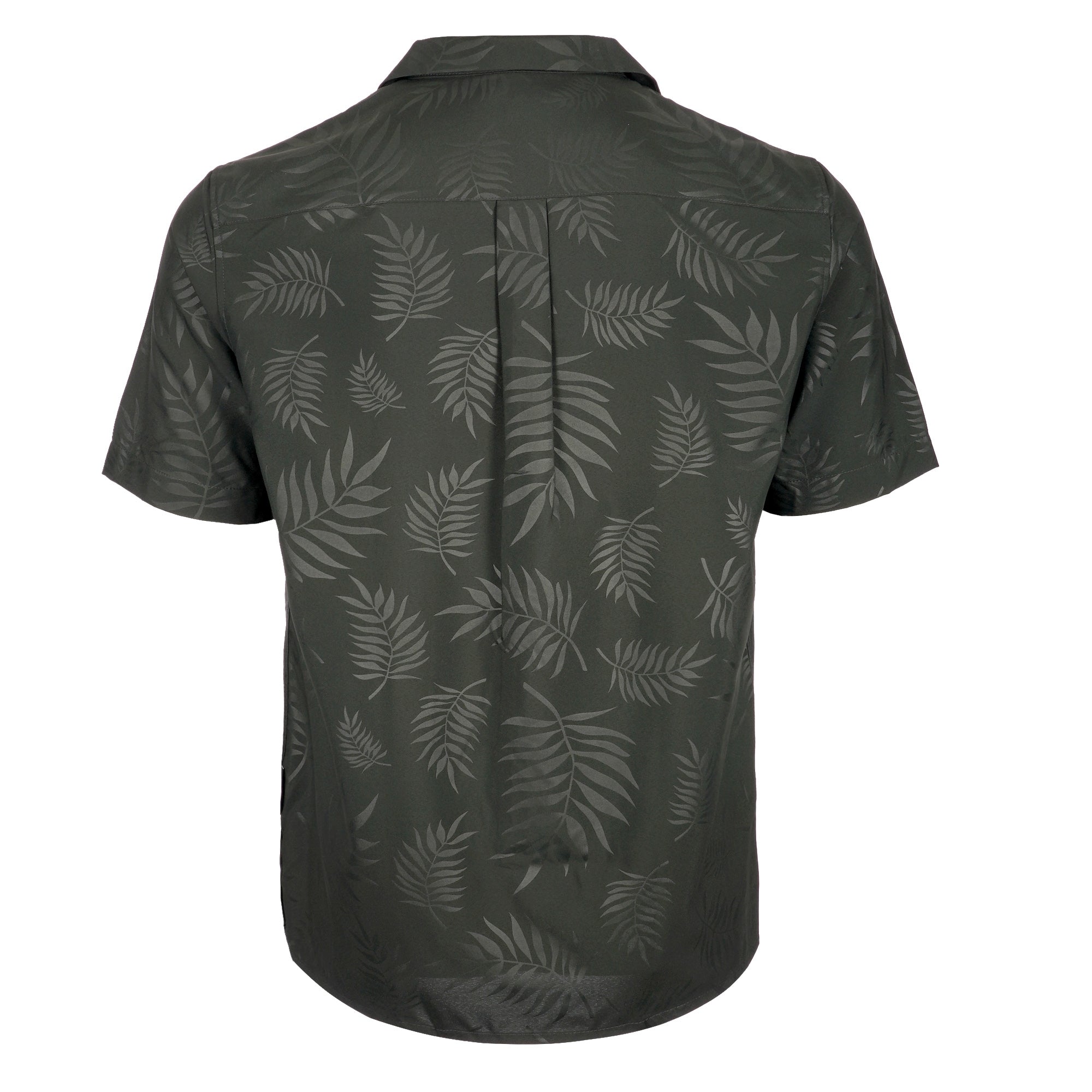 Emporio Armani Floral Print Woven Shirt - Verde