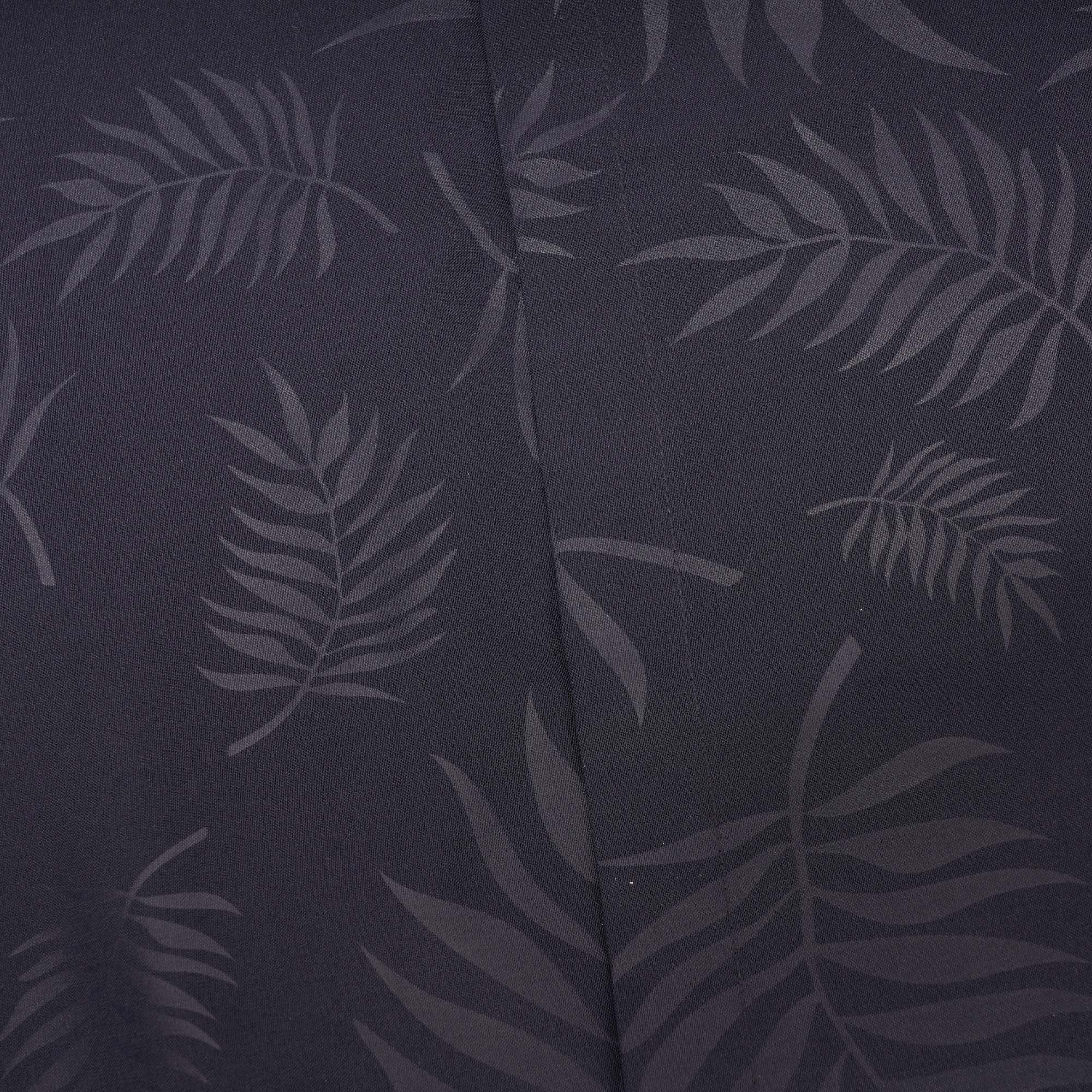 Emporio Armani Floral Print Woven Shirt - Blue