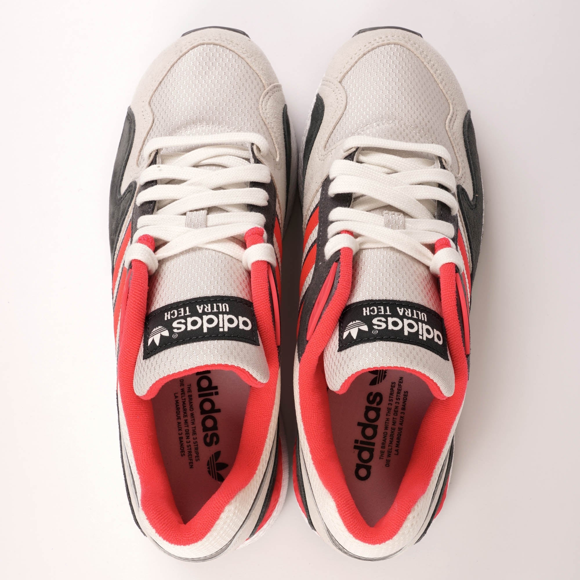 Adidas Originals Ultra Tech - Raw White, Shock Red & Grey Four