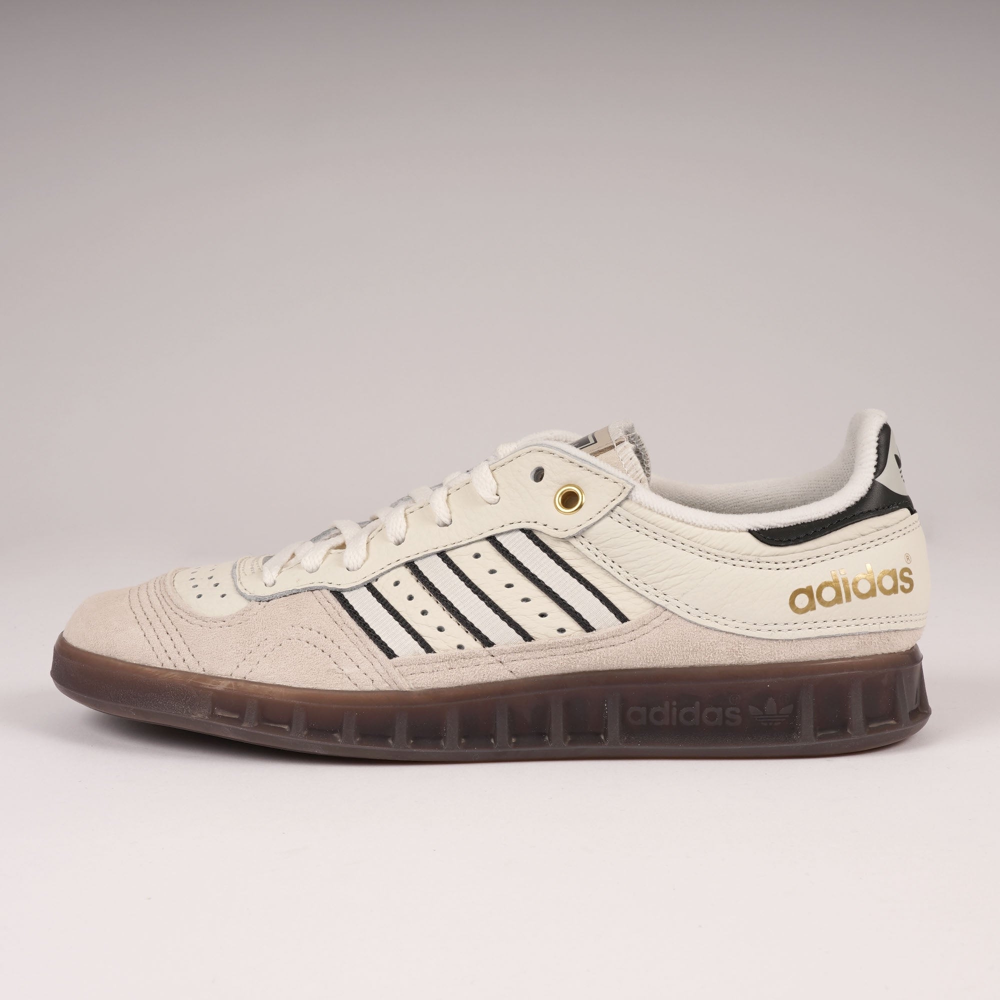 Adidas Originals Handball Top - Off White, Carbon & Clear Brown