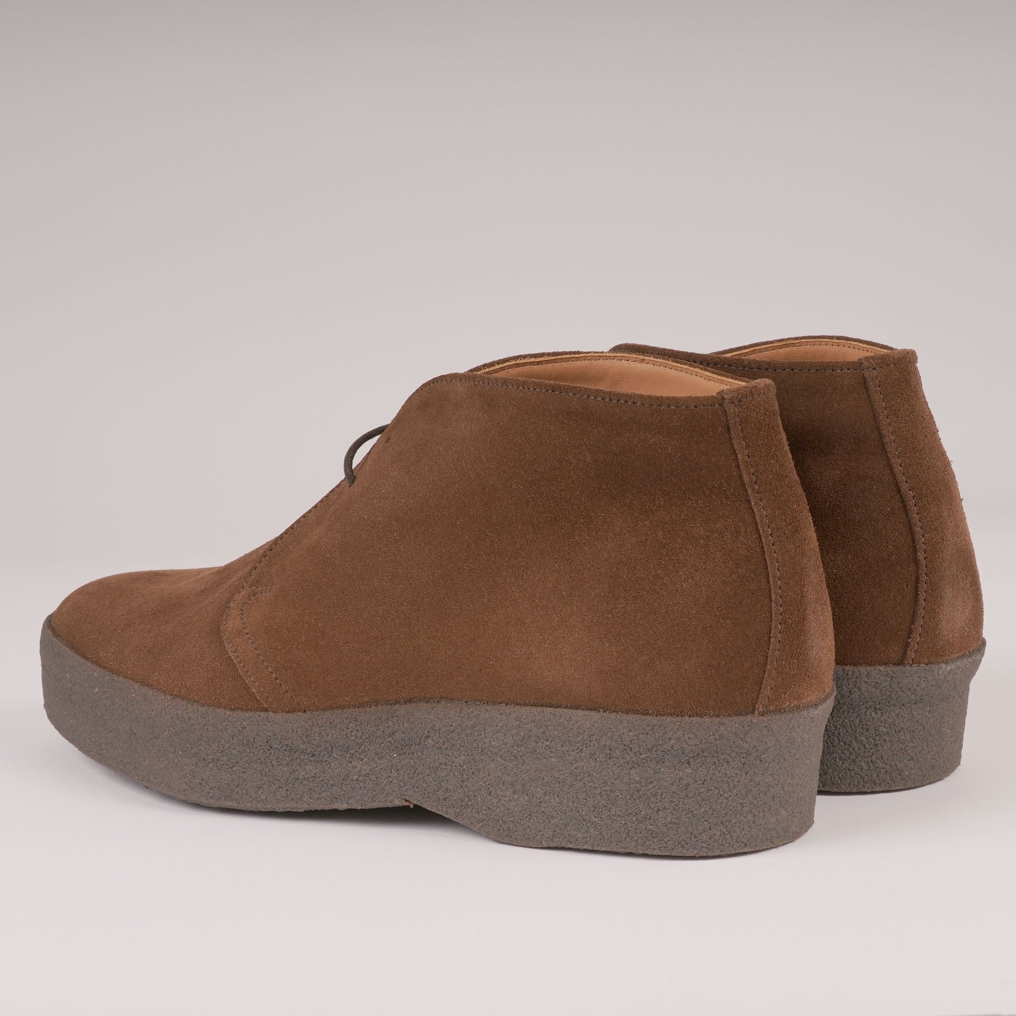 Sanders Snuff Suede Chukka Hi Top Boot