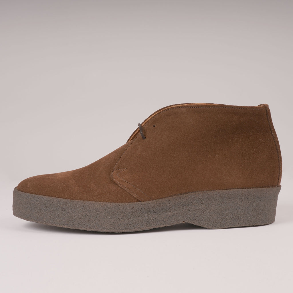 Sanders Snuff Suede Chukka Hi Top Boot
