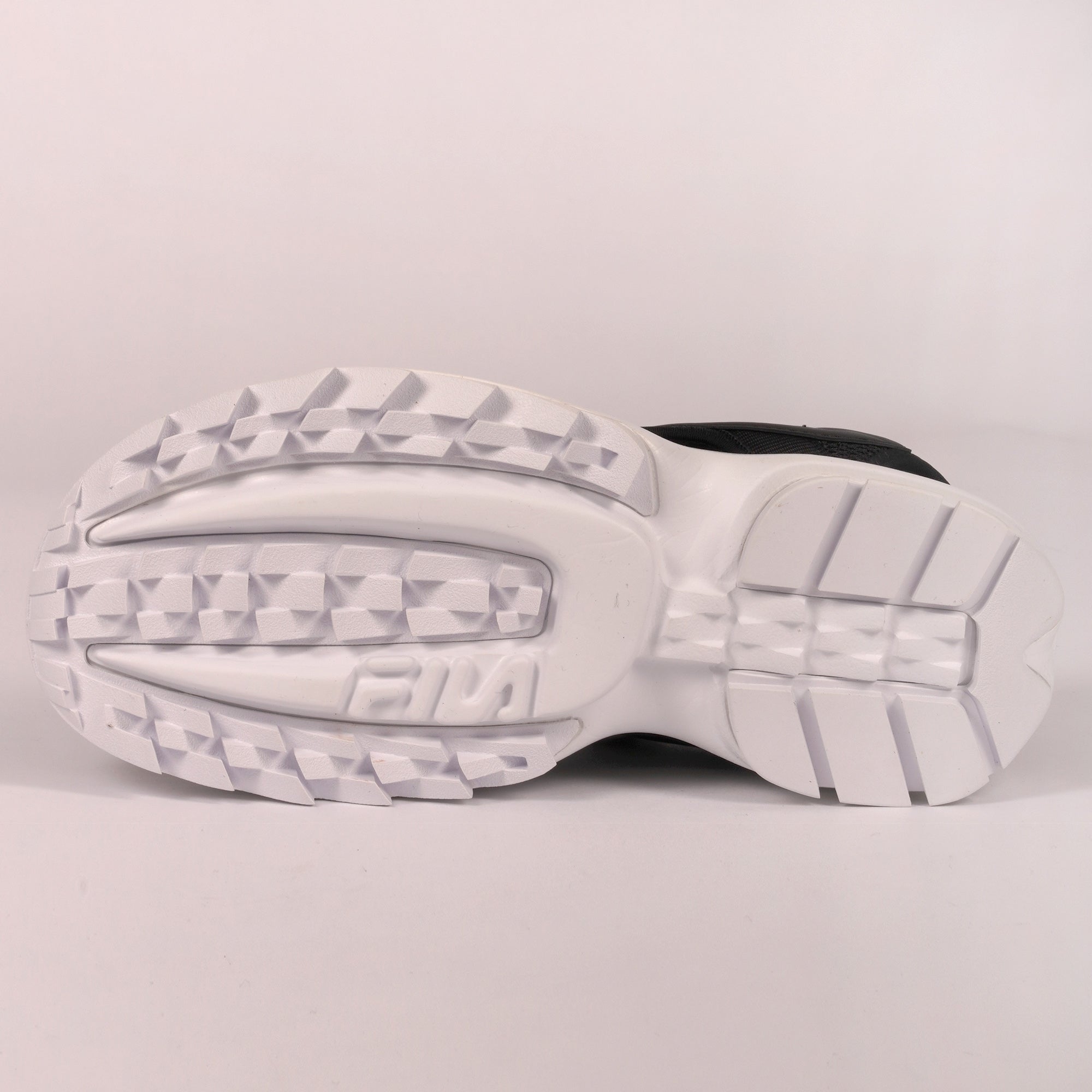 Fila Womens Disruptor Sandals - Black & White