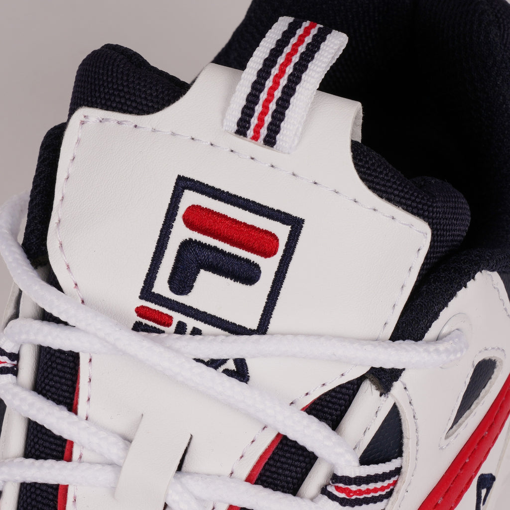 Fila Ray - White, Fila Red & Fila Navy