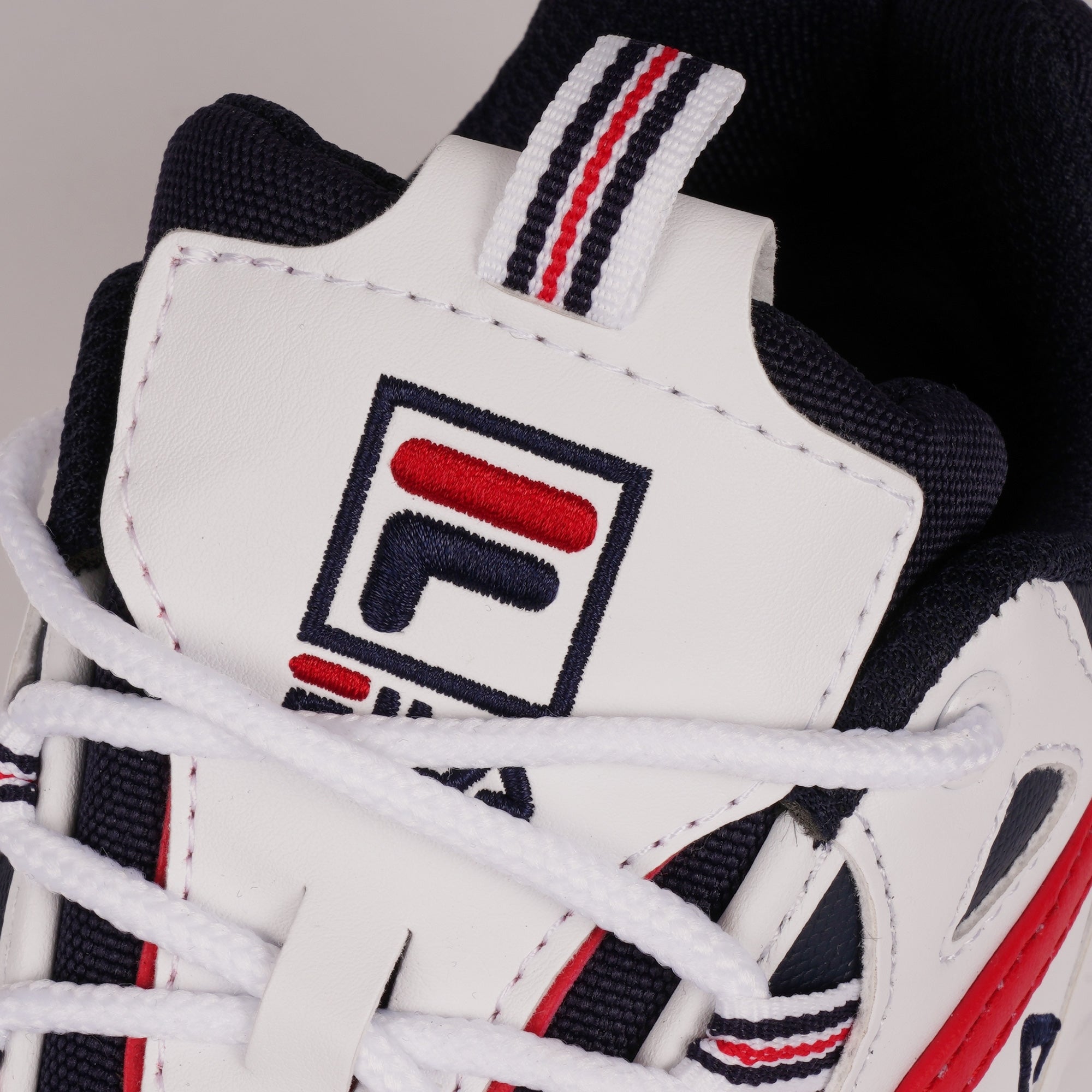 Fila Ray - White, Fila Red & Fila Navy