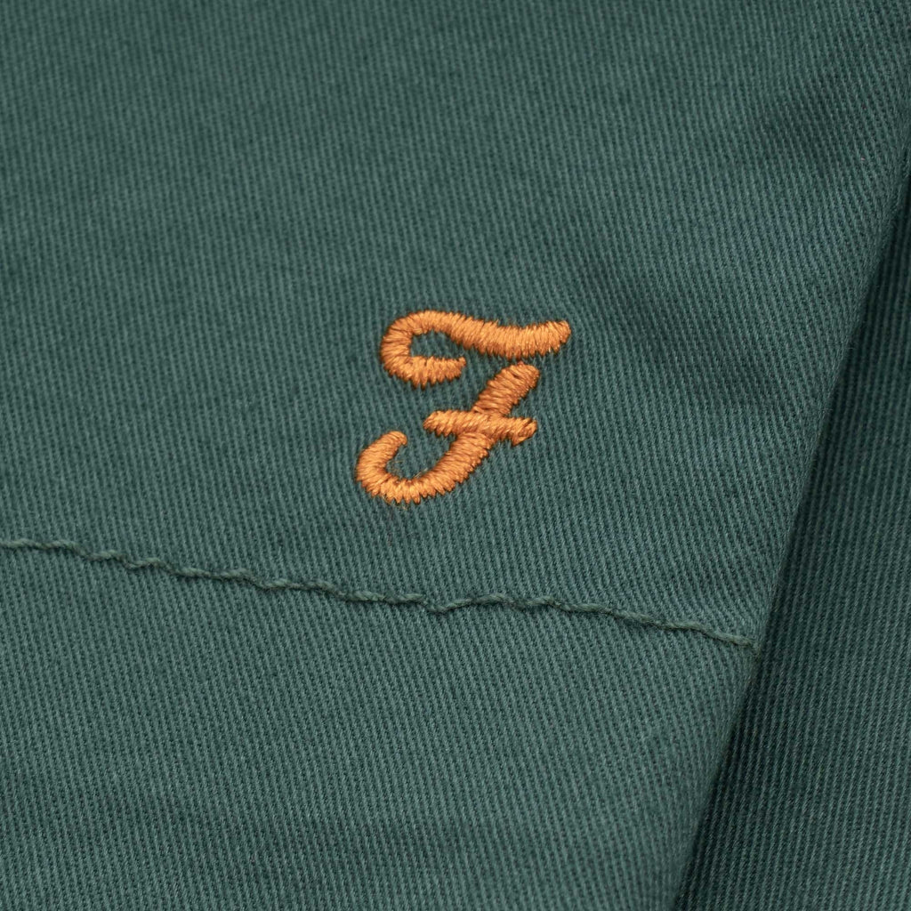 Farah Archive The Val Stretch Twill Shorts - Green