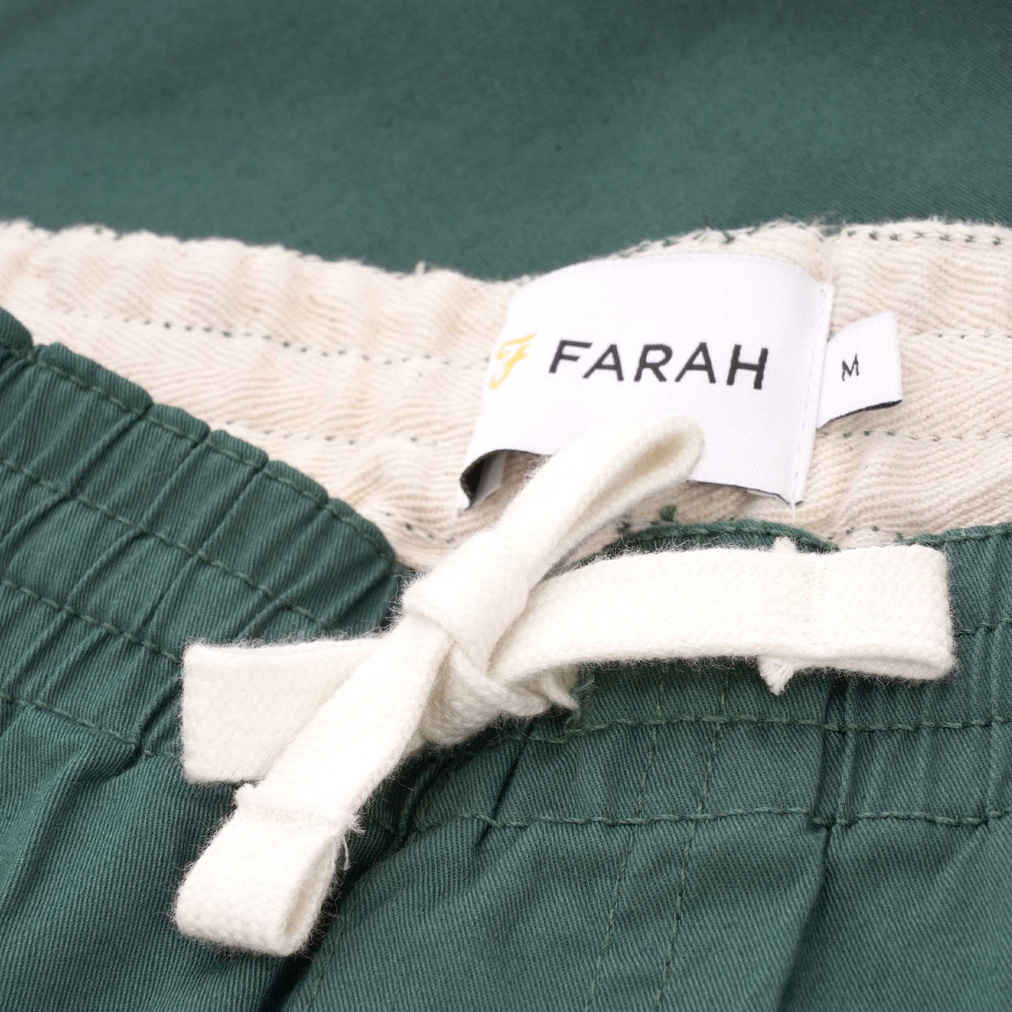 Farah Archive The Val Stretch Twill Shorts - Green