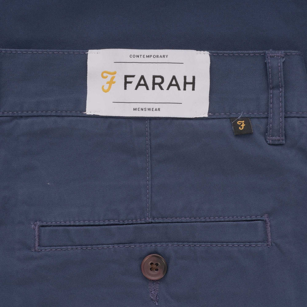 Farah Archive Hawk Chino Shorts - Blue