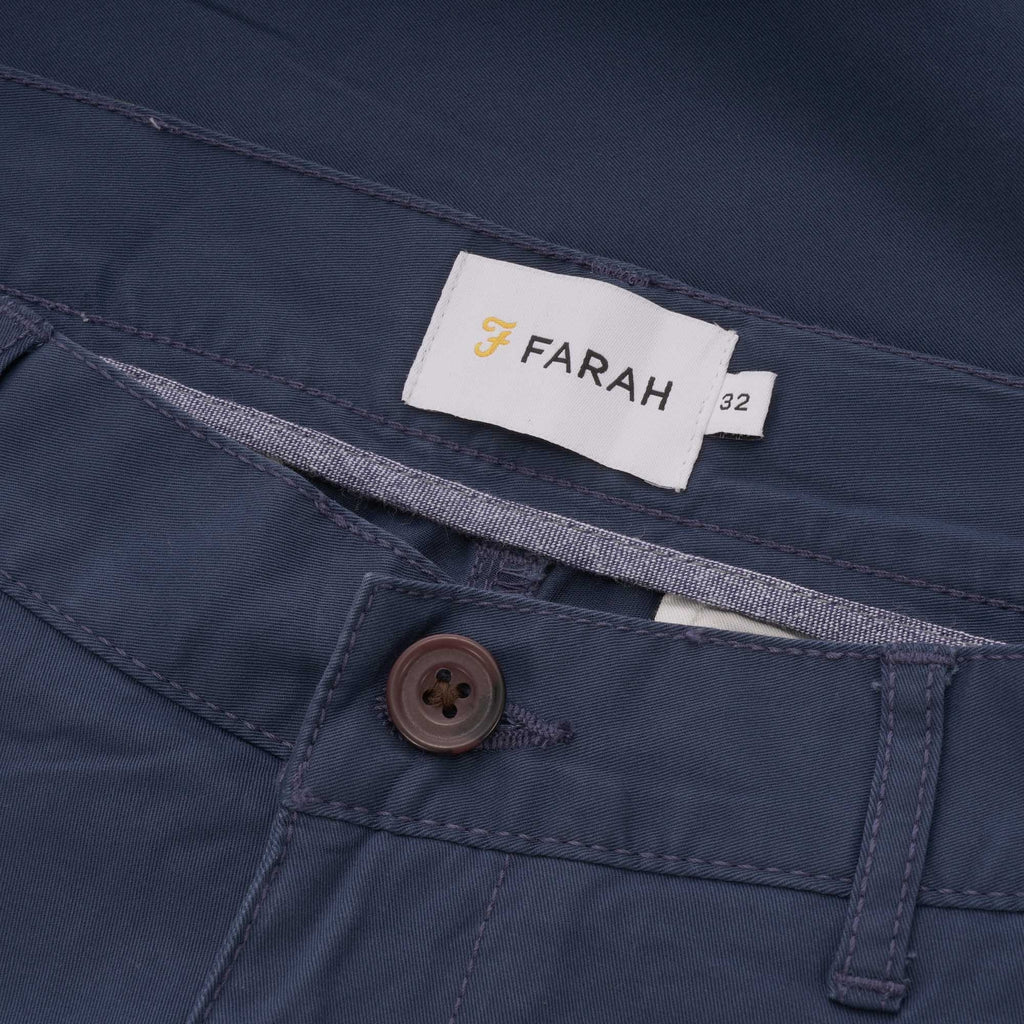 Farah Archive Hawk Chino Shorts - Blue