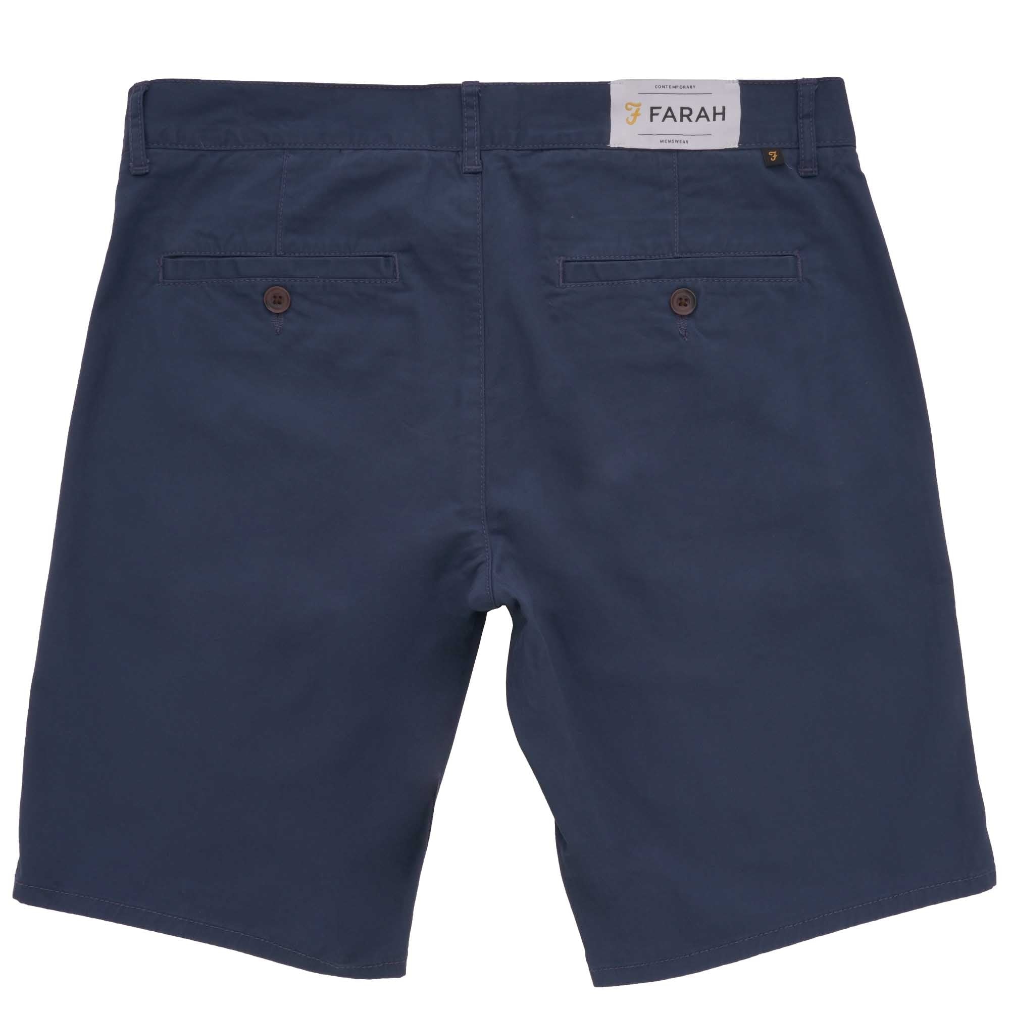Farah Archive Hawk Chino Shorts - Blue