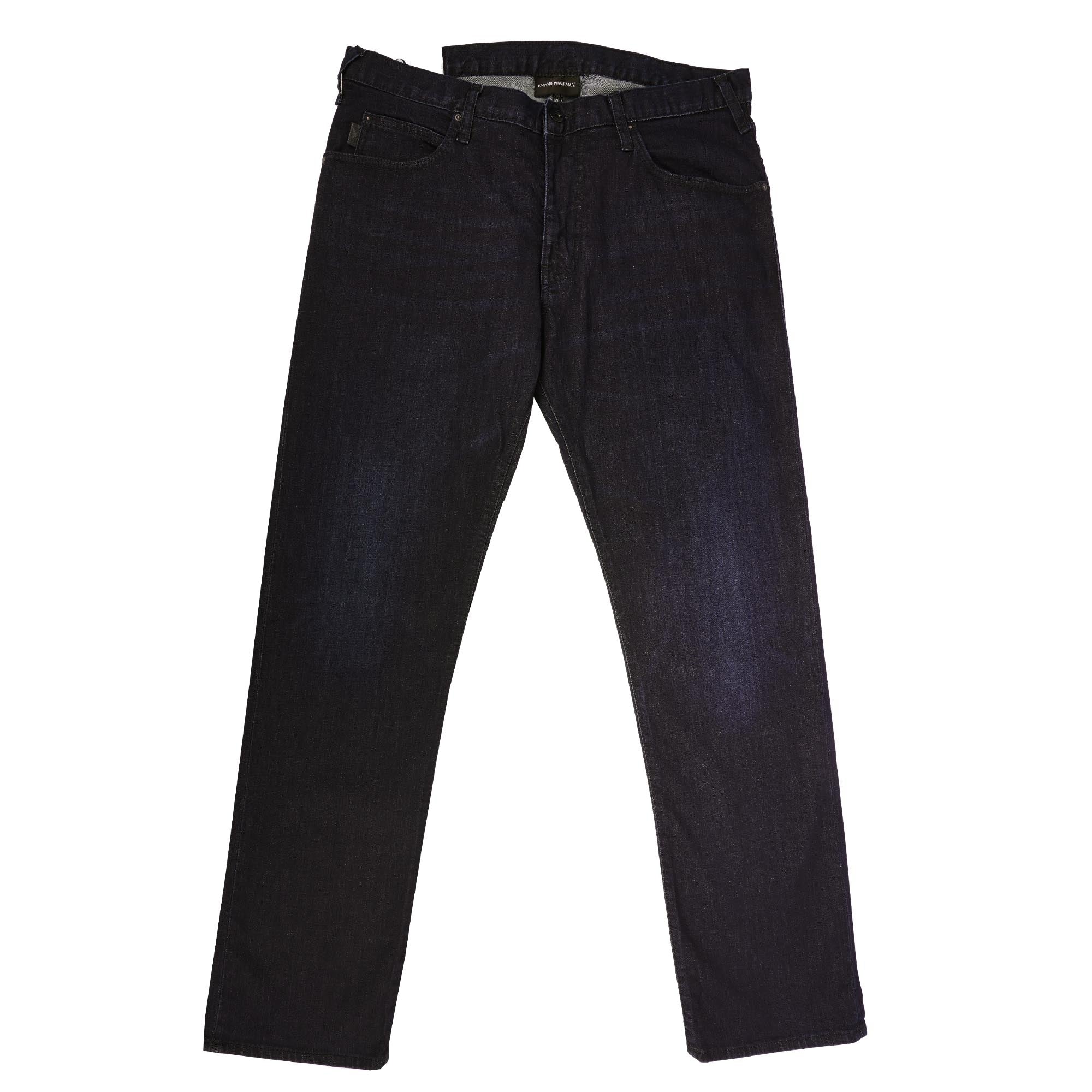 Emporio Armani J45 Stretch Denim Jeans - Denim Blu
