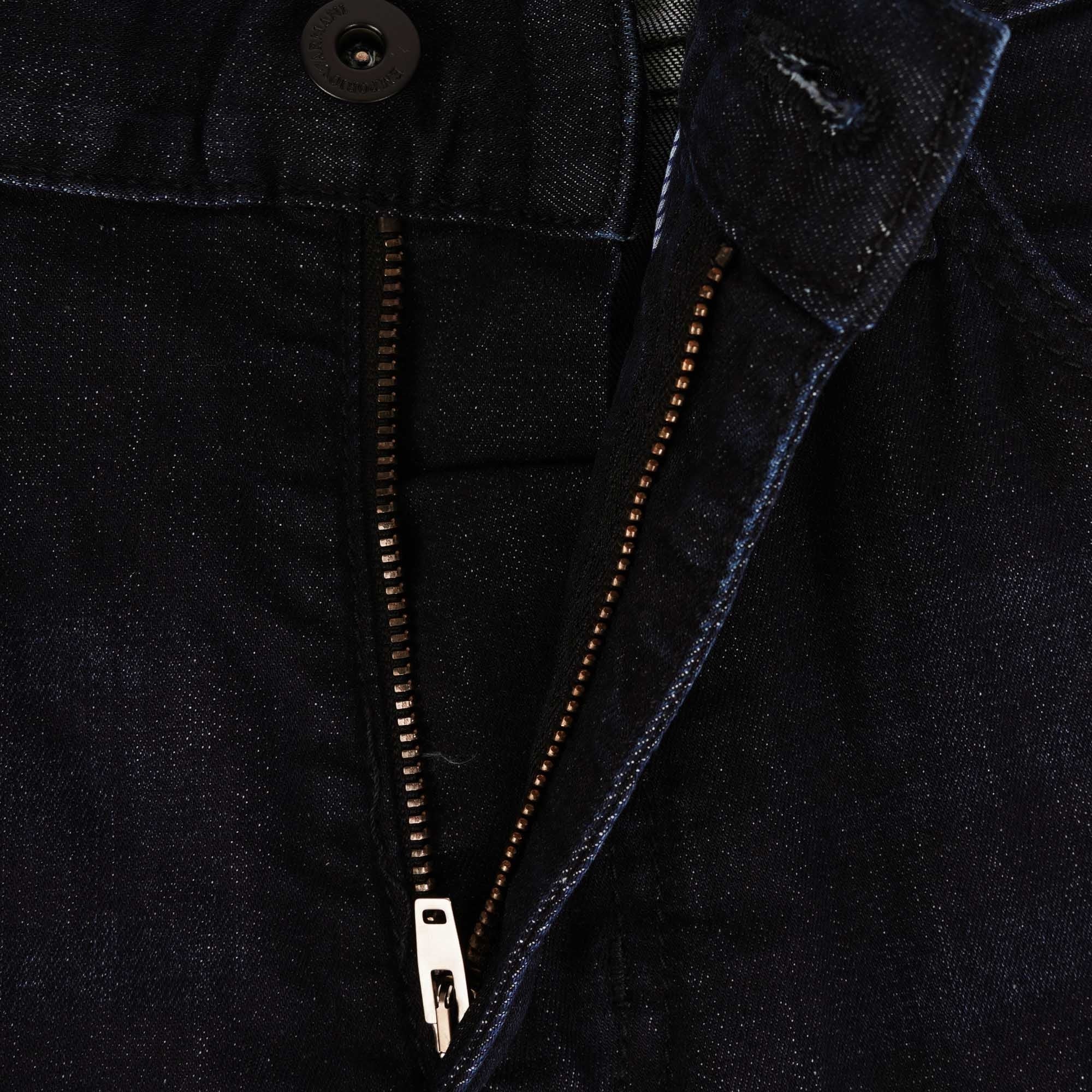 Emporio Armani J45 Stretch Denim Jeans - Denim Blu