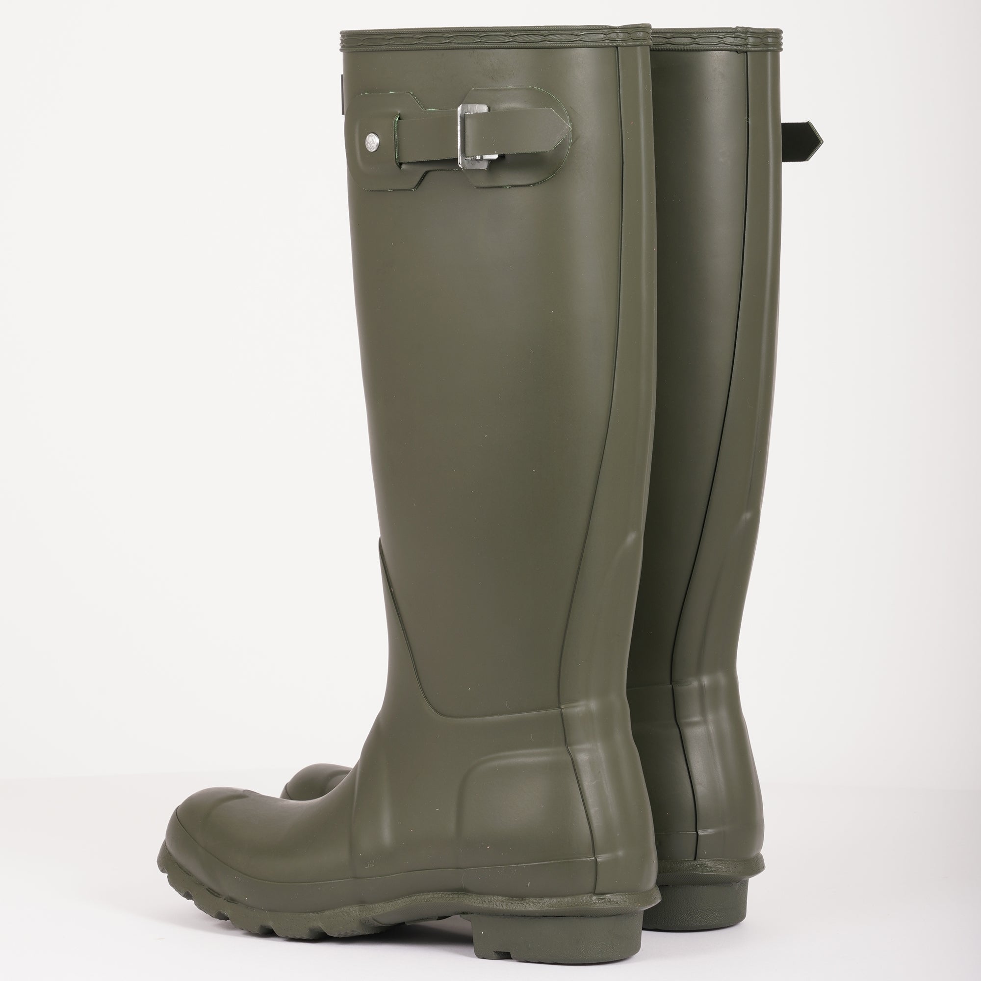 Hunter Womens Original Tall Wellington Boots - Dark Olive