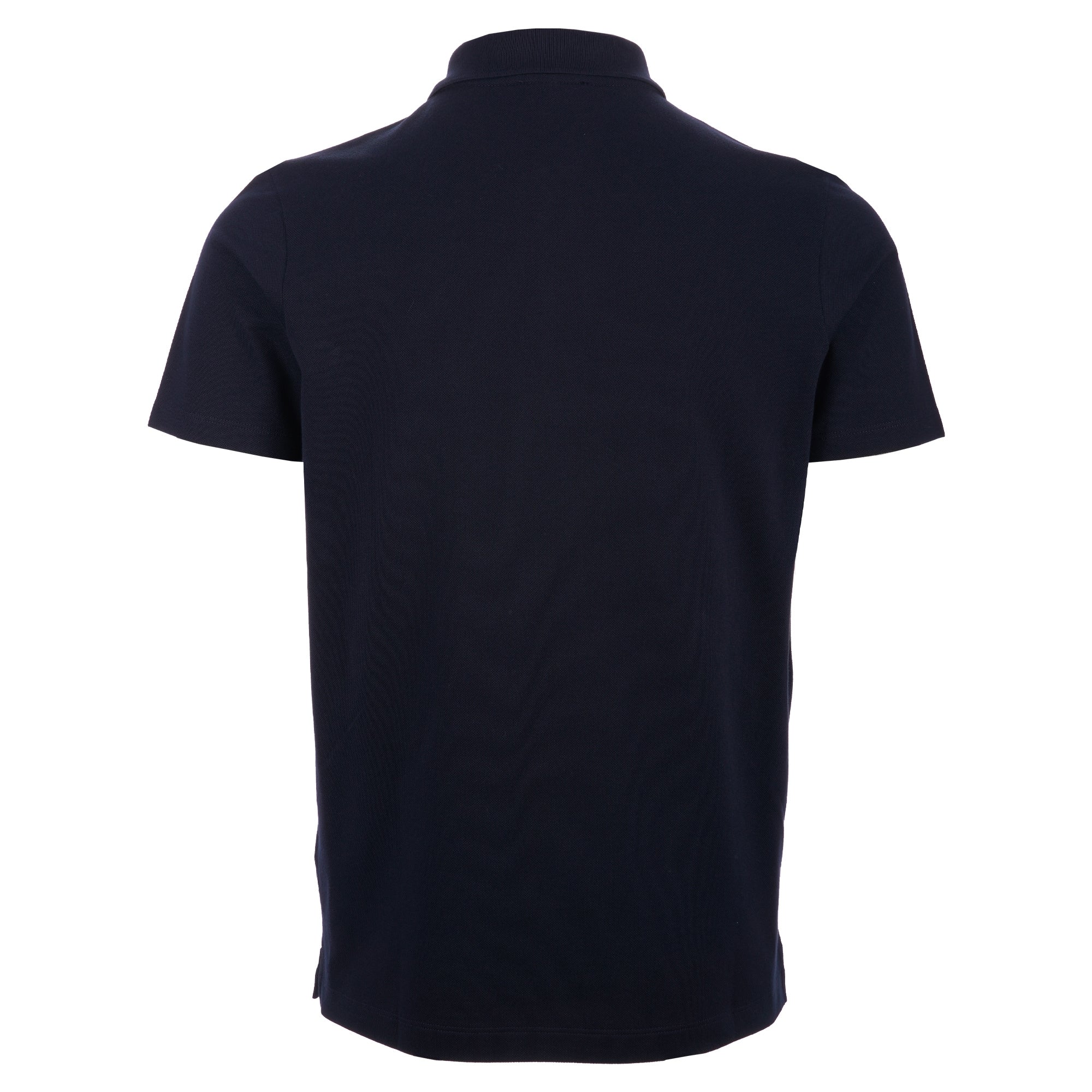 Paul and Shark Pique Cotton Polo Shirt -Navy