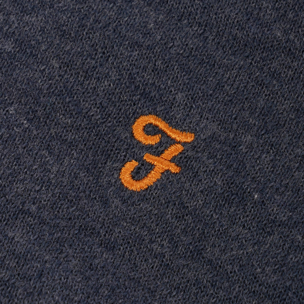 Farah Archive Benji Short Sleeve Polo Shirt - Blue Star