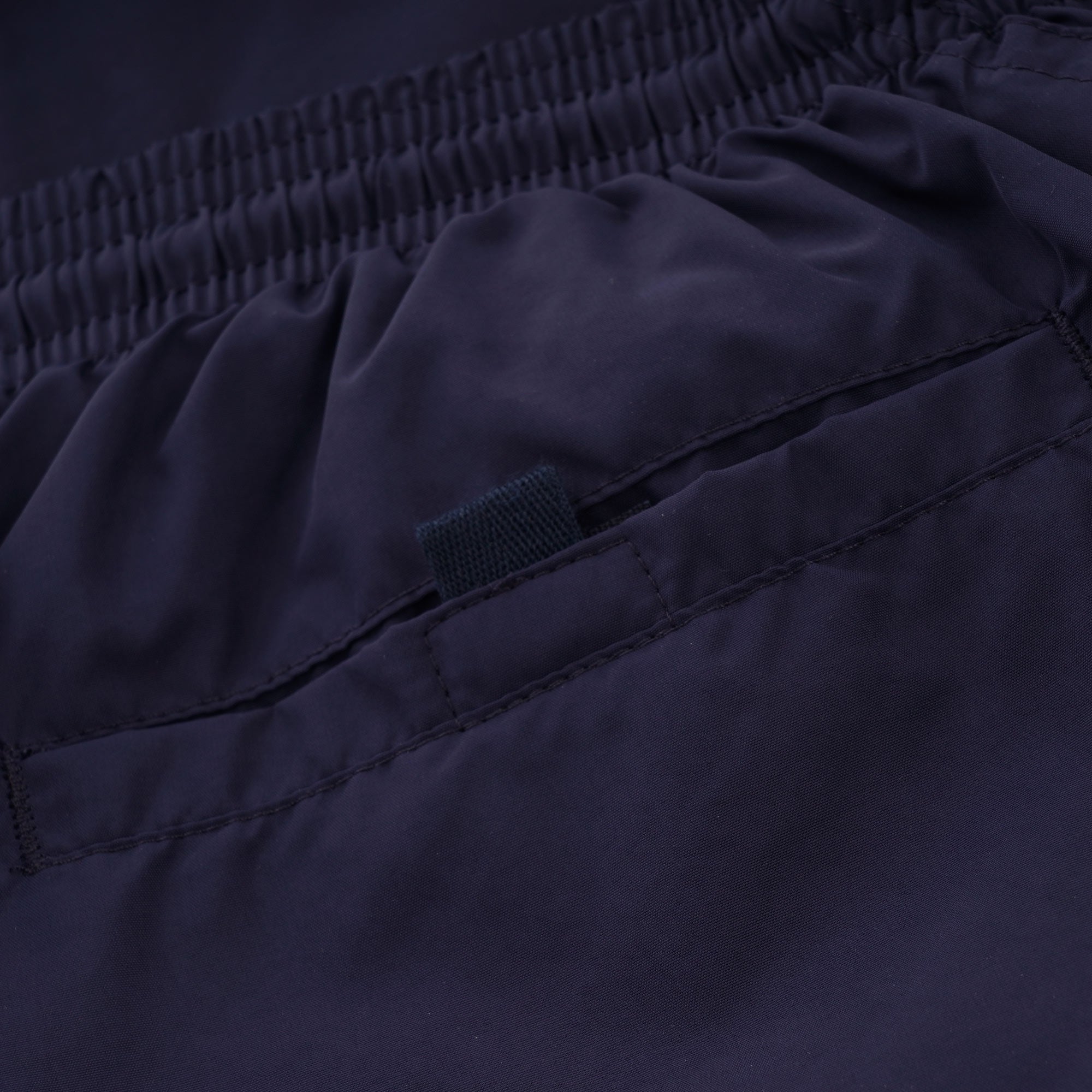 Boss Drawstring swim shorts with logo print - Navy