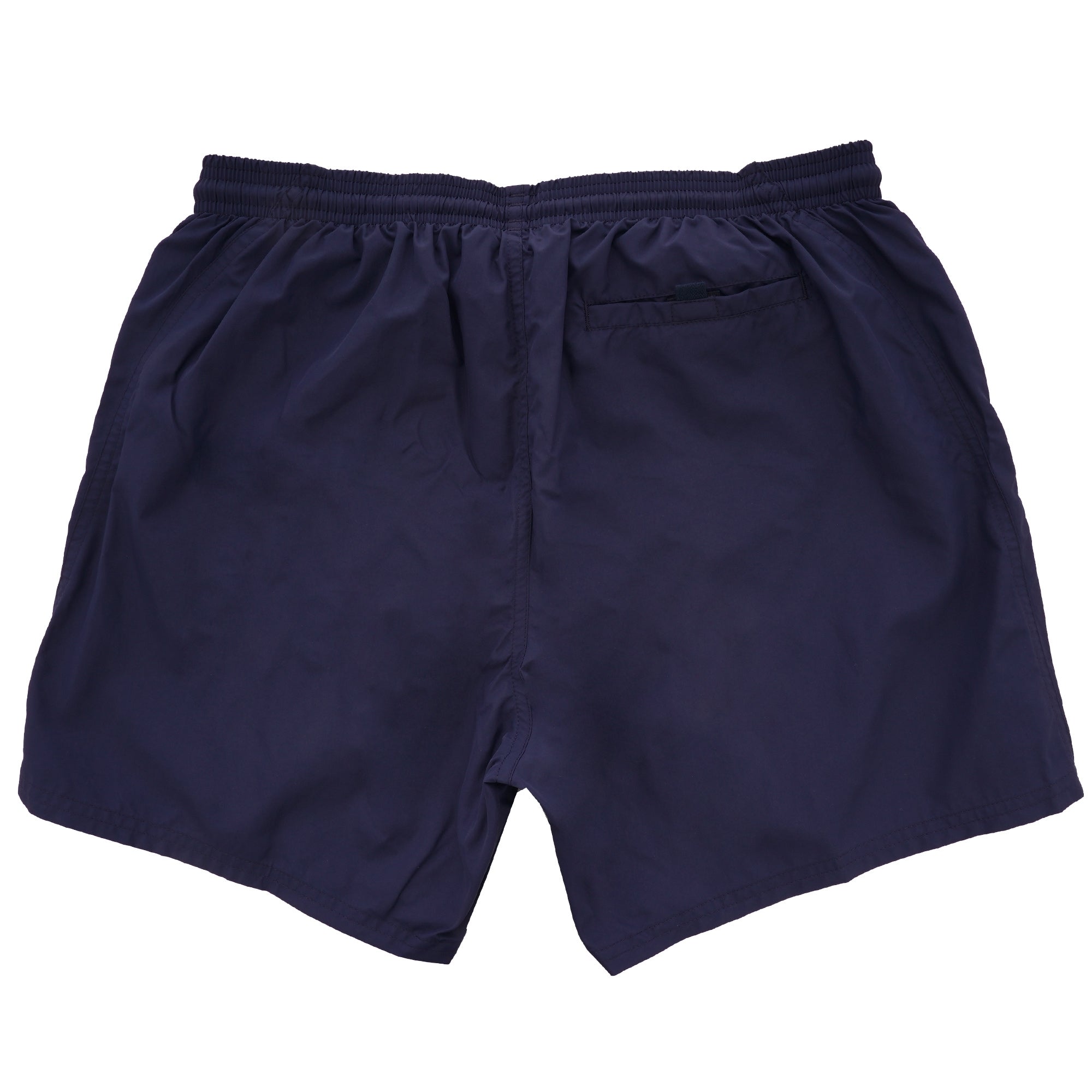 Boss Drawstring swim shorts with logo print - Navy