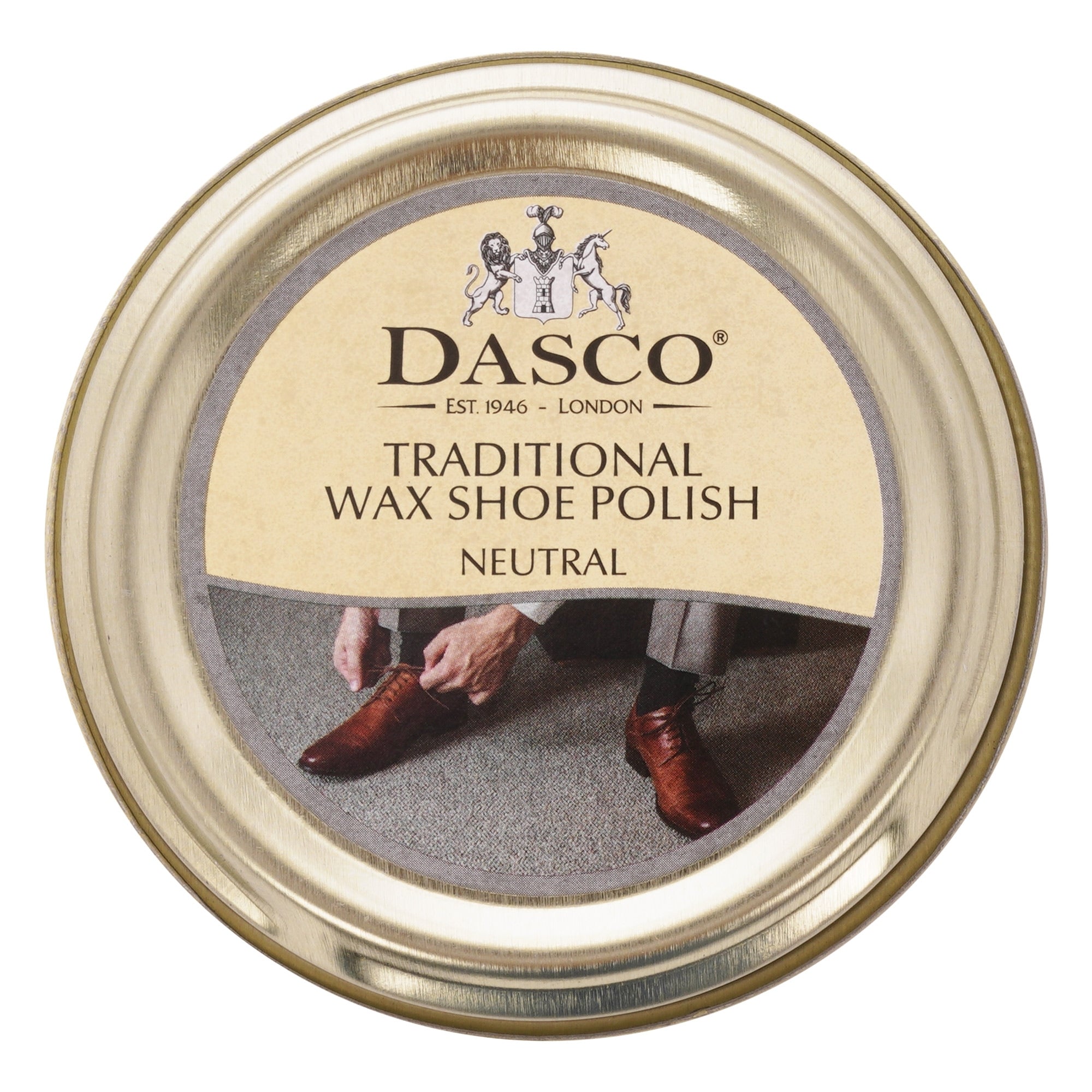 Dasco Shoecare Dasco Traditional Wax Shoe Polish Neautral 50ml