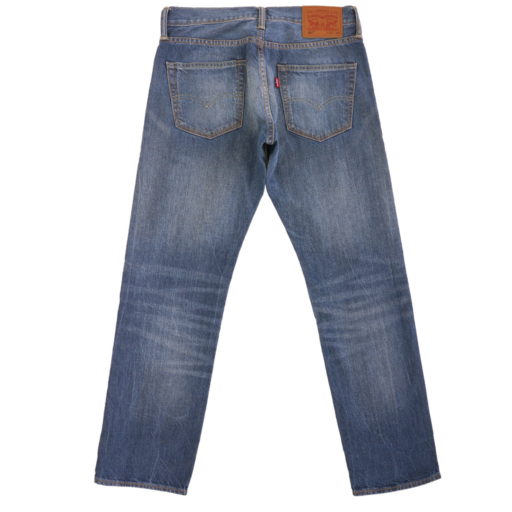 Levi's® 511 Slim Fit Selvedge Jeans - Fender
