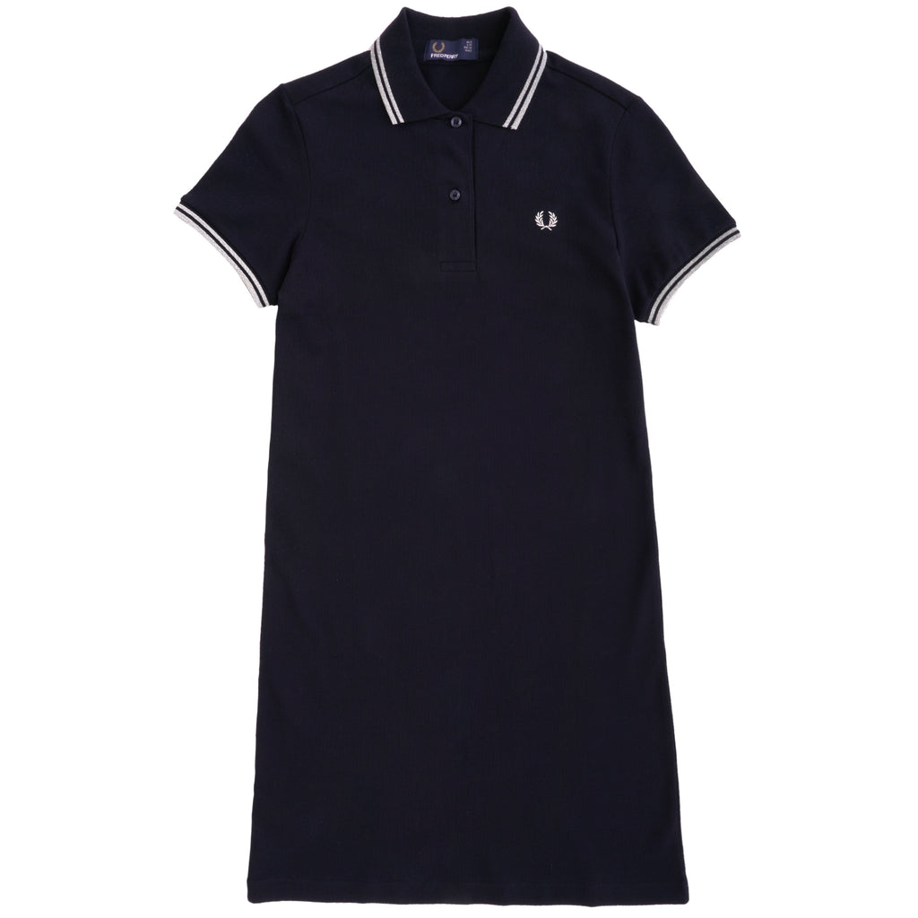 Fred Perry Womens Womens Twin Tipped Dress - Navy