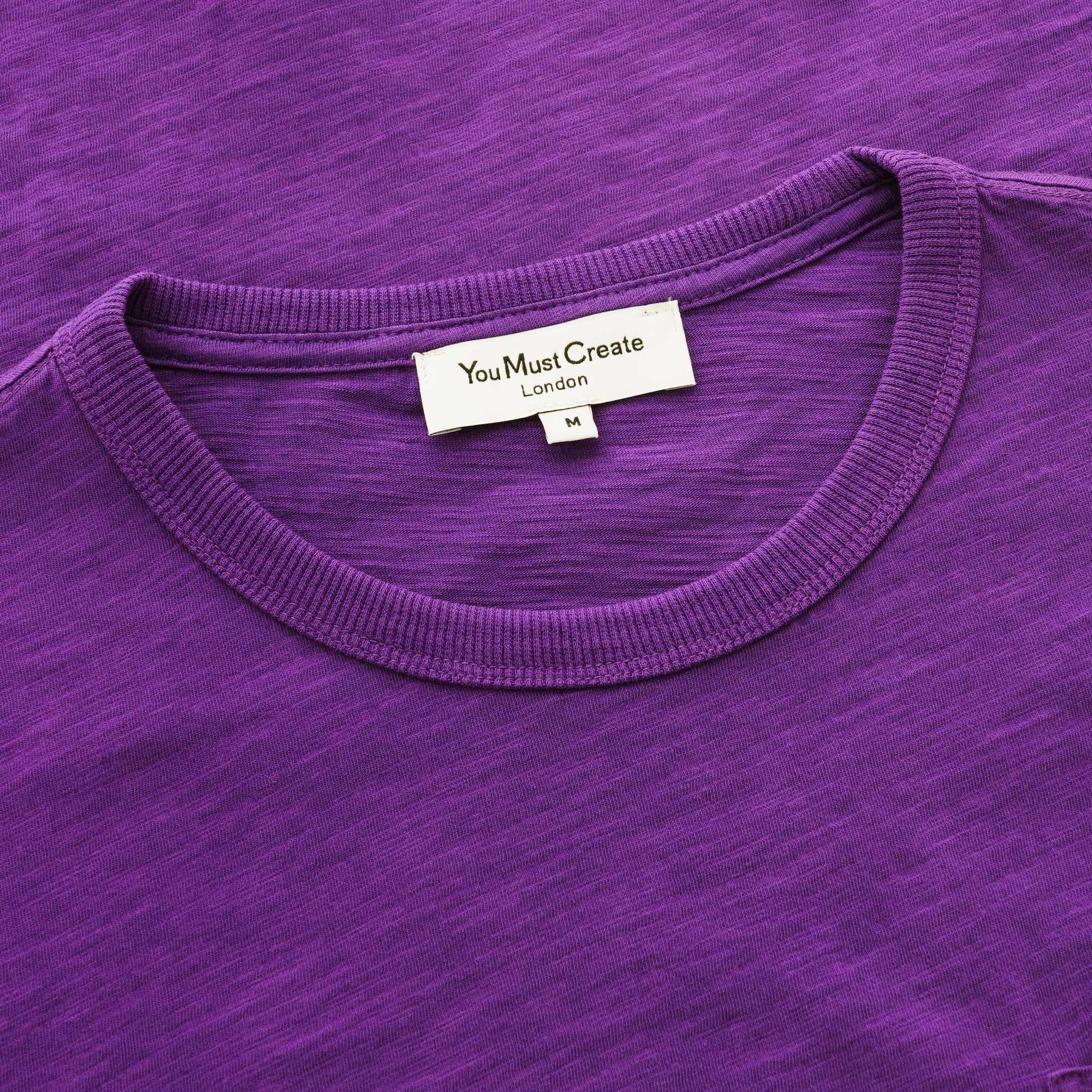Wild Ones Pocket T-Shirt - Purple