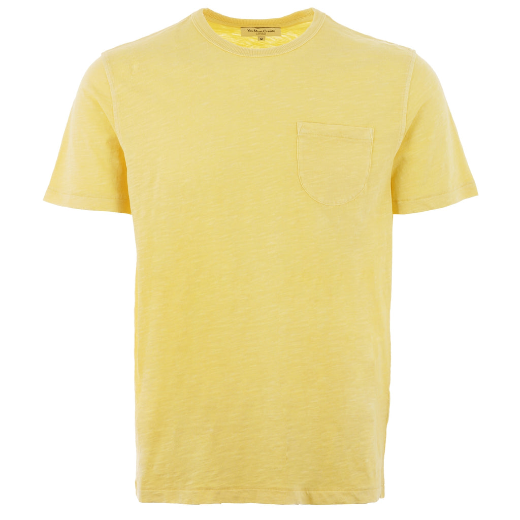 Wild Ones Pocket T-Shirt - Yellow