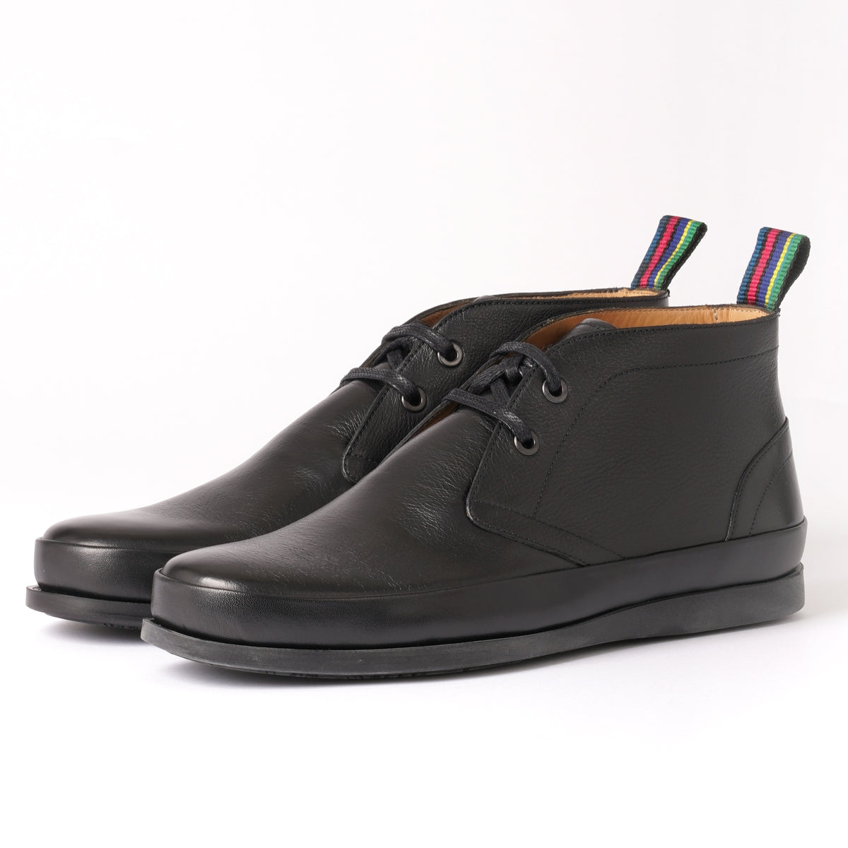 Paul Smith Cleon Boots - Black Calf Leather – Stuarts London