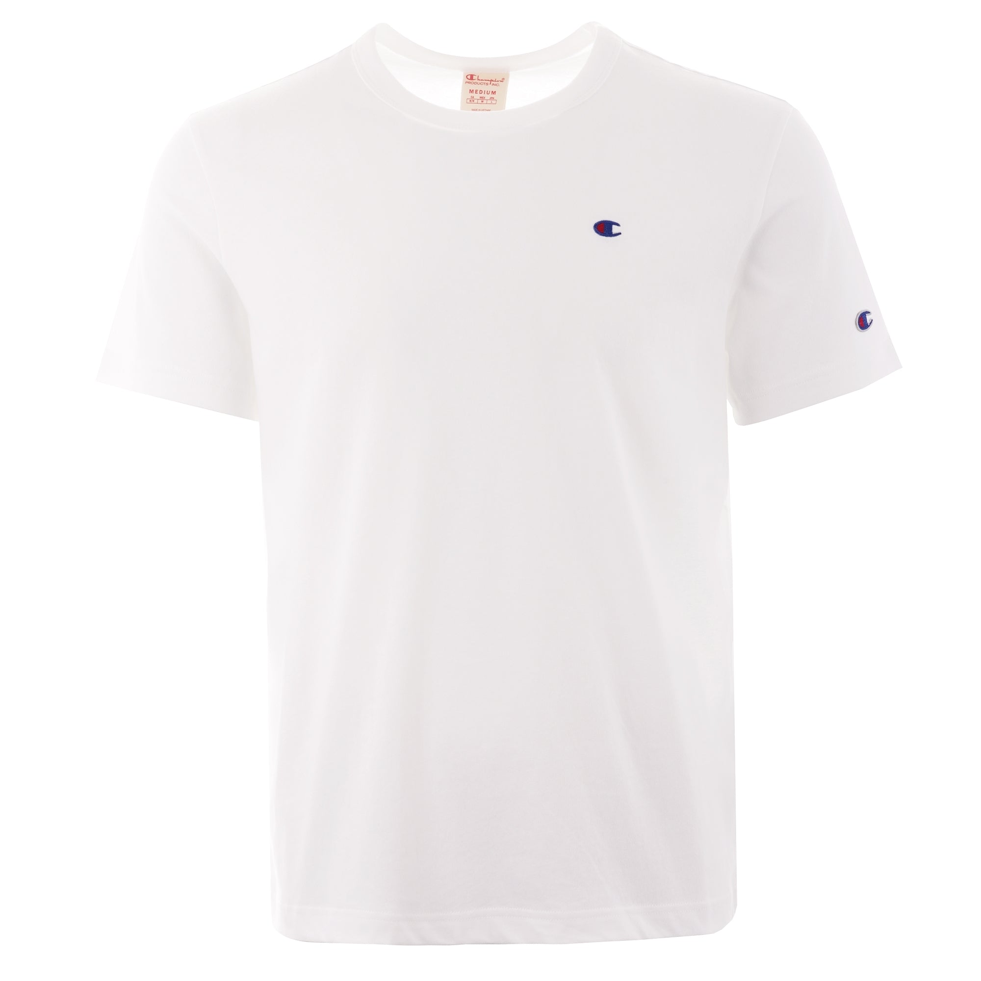 Champion Script Logo Back Crew Neck T-Shirt - White