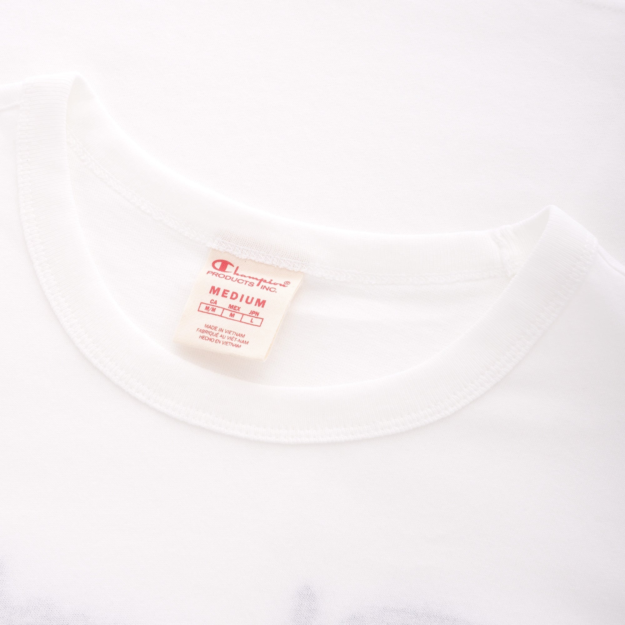 Champion Script Logo Back Crew Neck T-Shirt - White