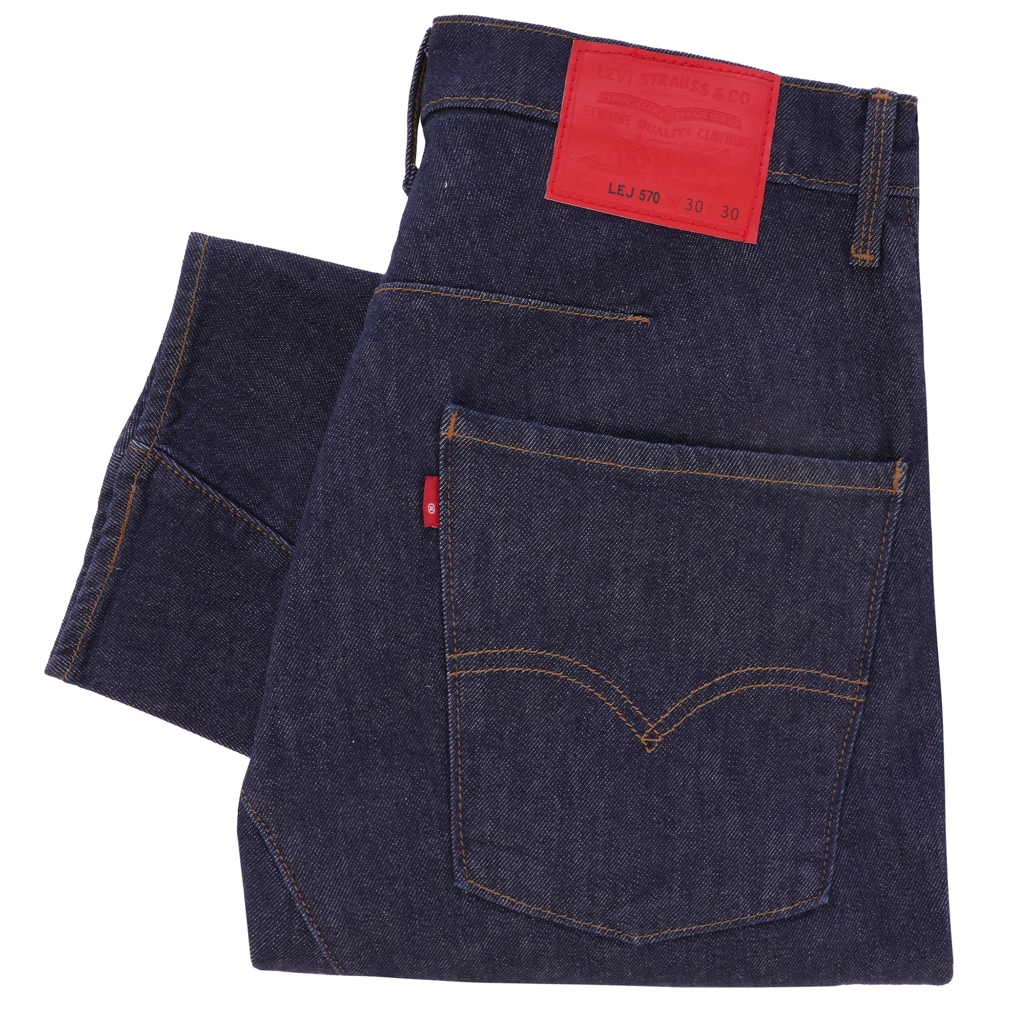 Levi's® Engineered Jeans® 570 Baggy Tapered Fit Jeans - Rinse