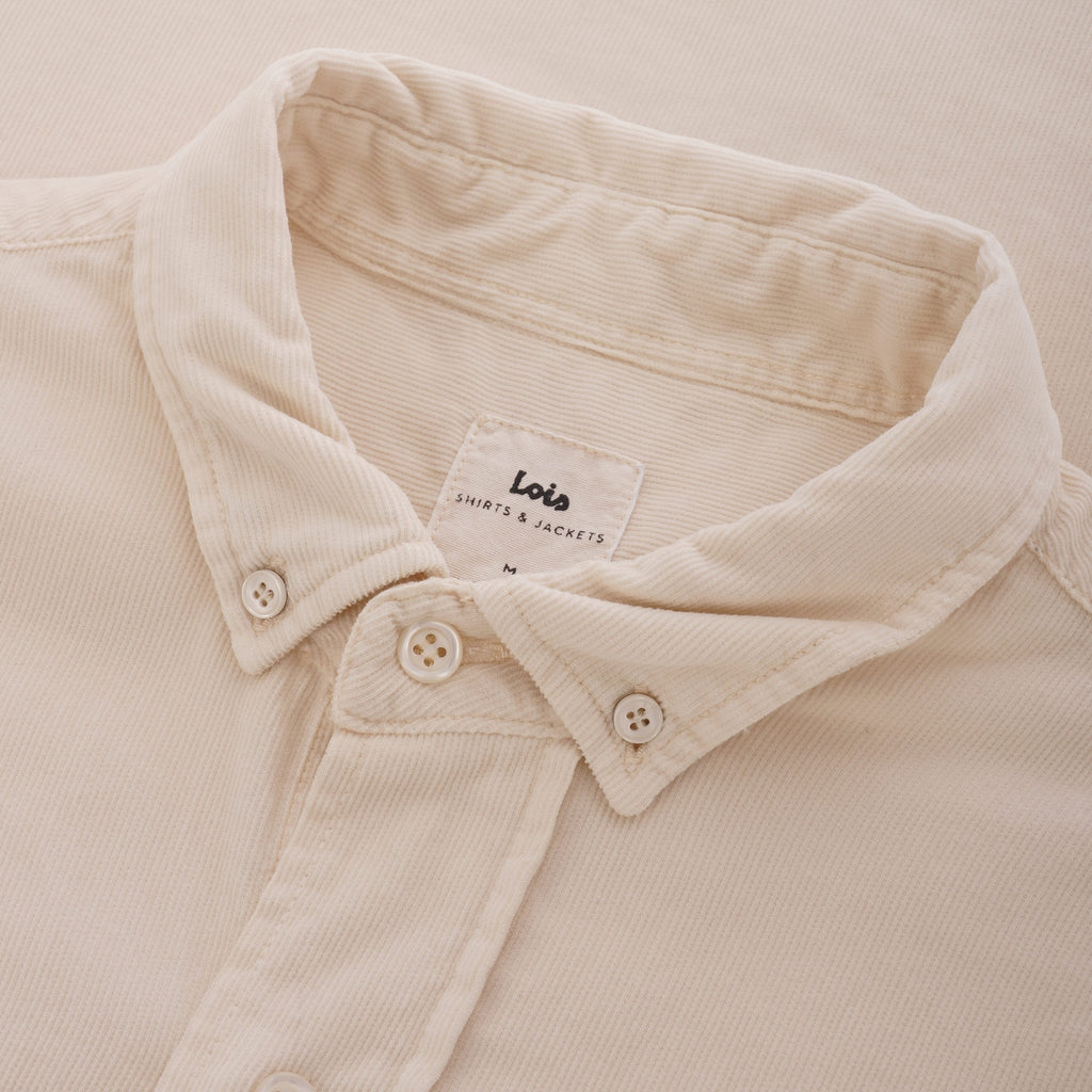 Lois Jeans Thomas Needle Cord Shirt - Ecru