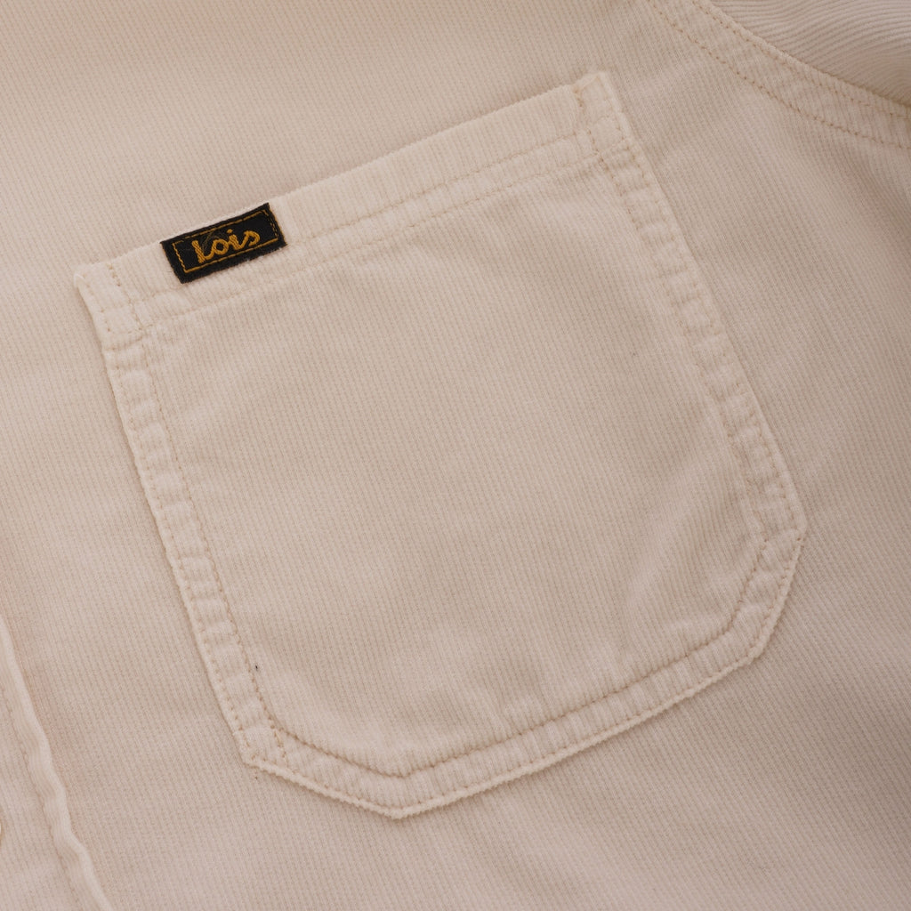 Lois Jeans Thomas Needle Cord Shirt - Ecru