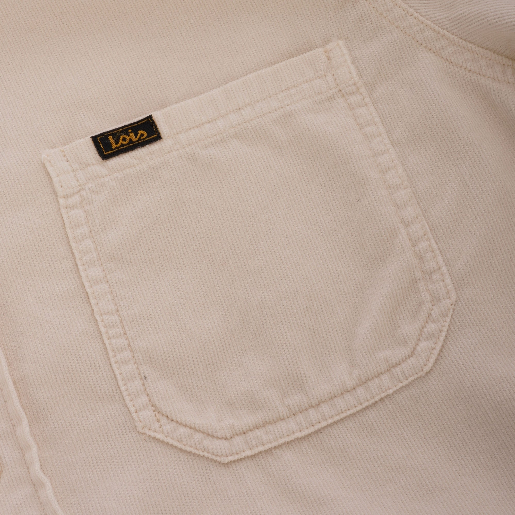 Lois Jeans Thomas Needle Cord Shirt - Ecru